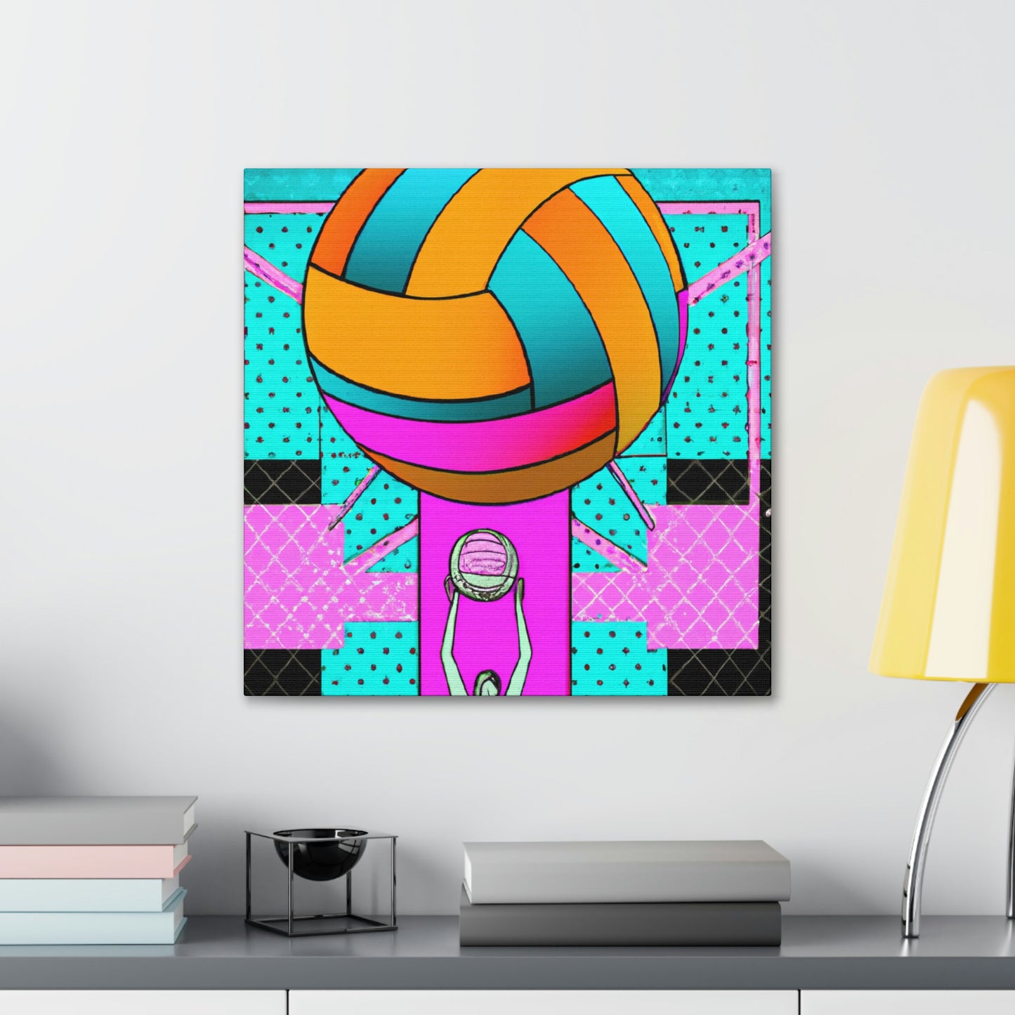 "Volleyball on the Beach" - Canvas