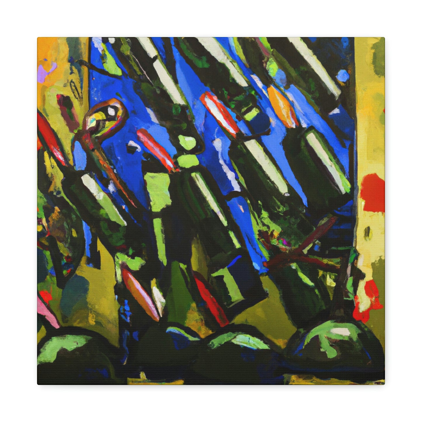 Ammo in Abstract Art - Canvas