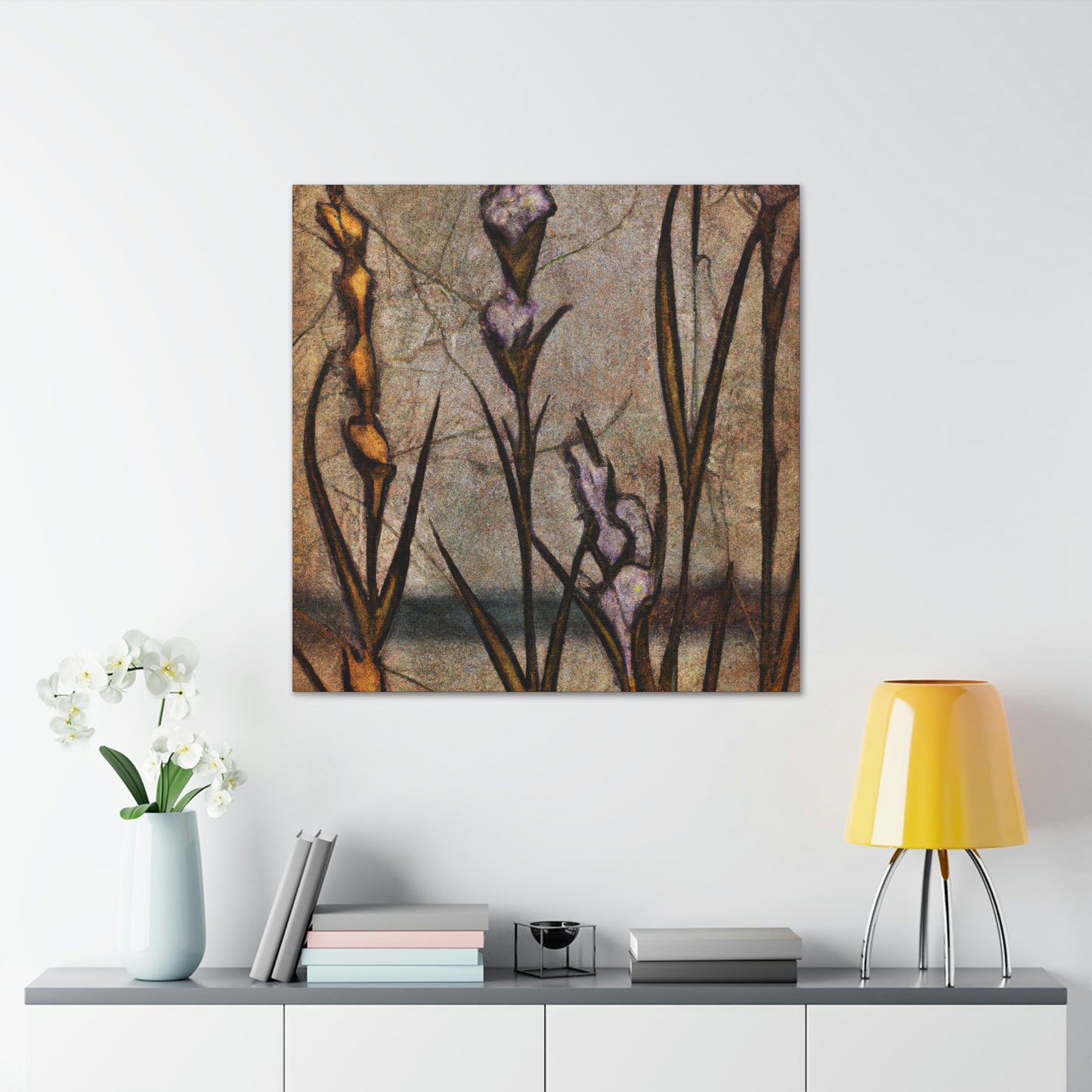 "Wildflower Sunrise Revival" - Canvas