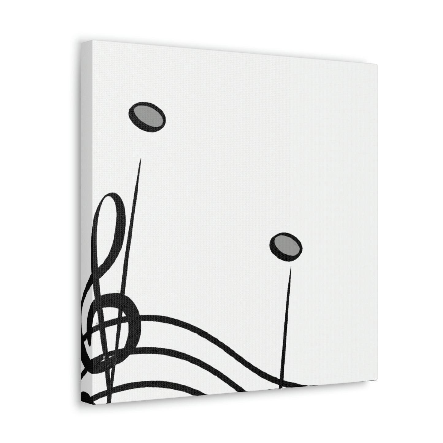 "Music of Minimalism" - Canvas