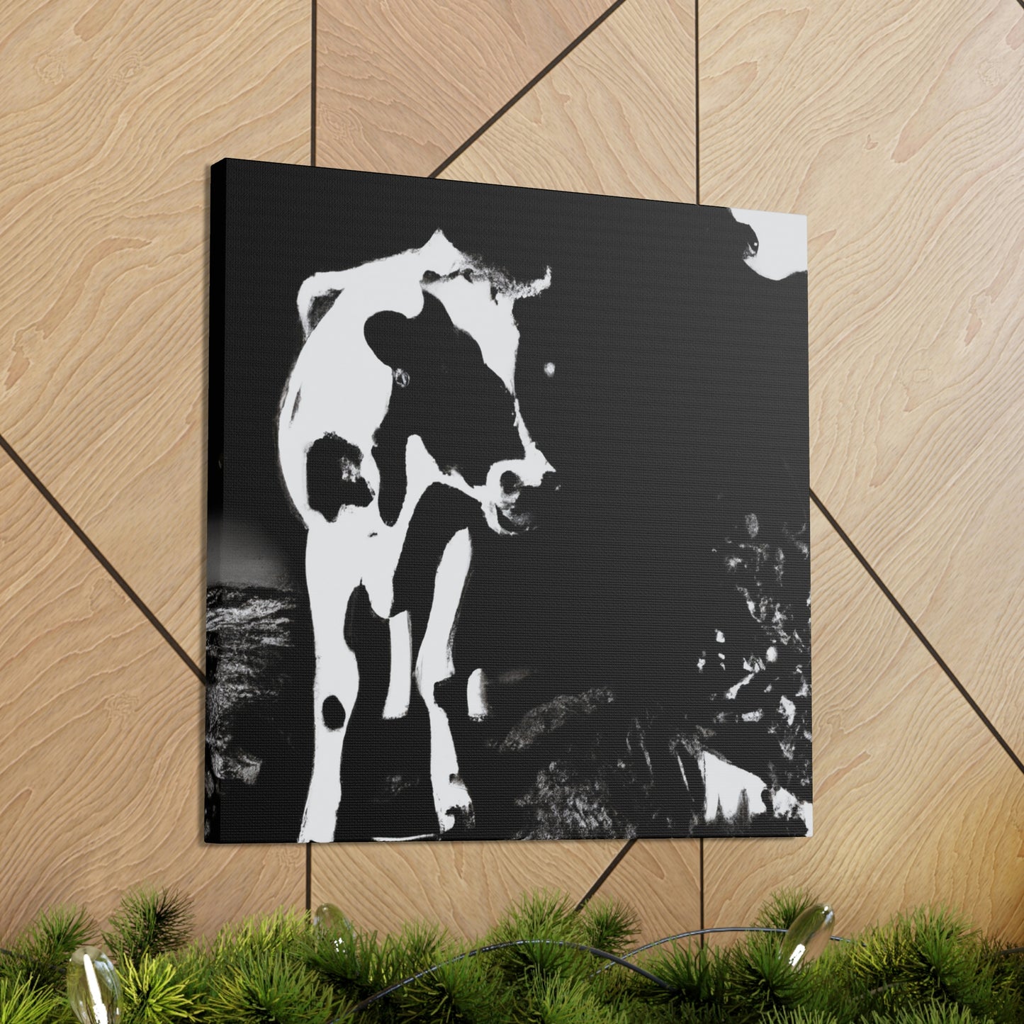 Milking the Contentment - Canvas