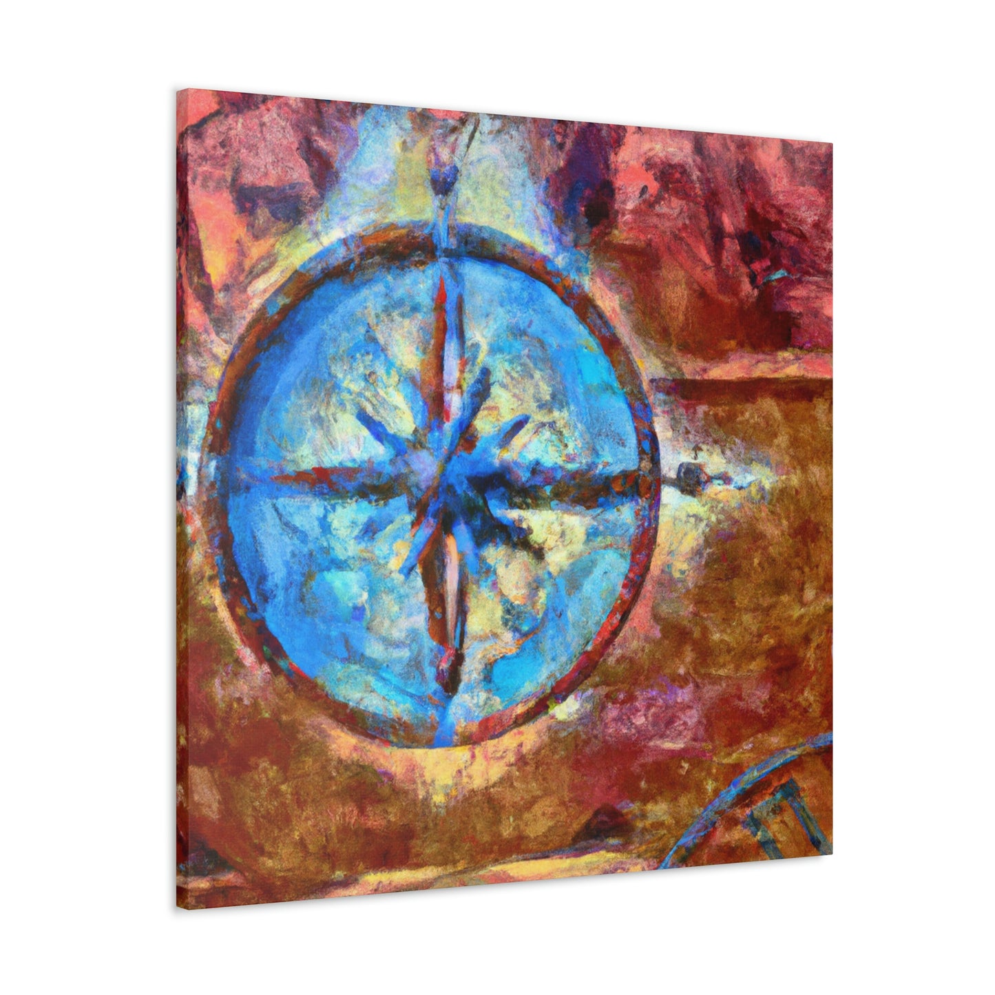 "Compass of Direction" - Canvas