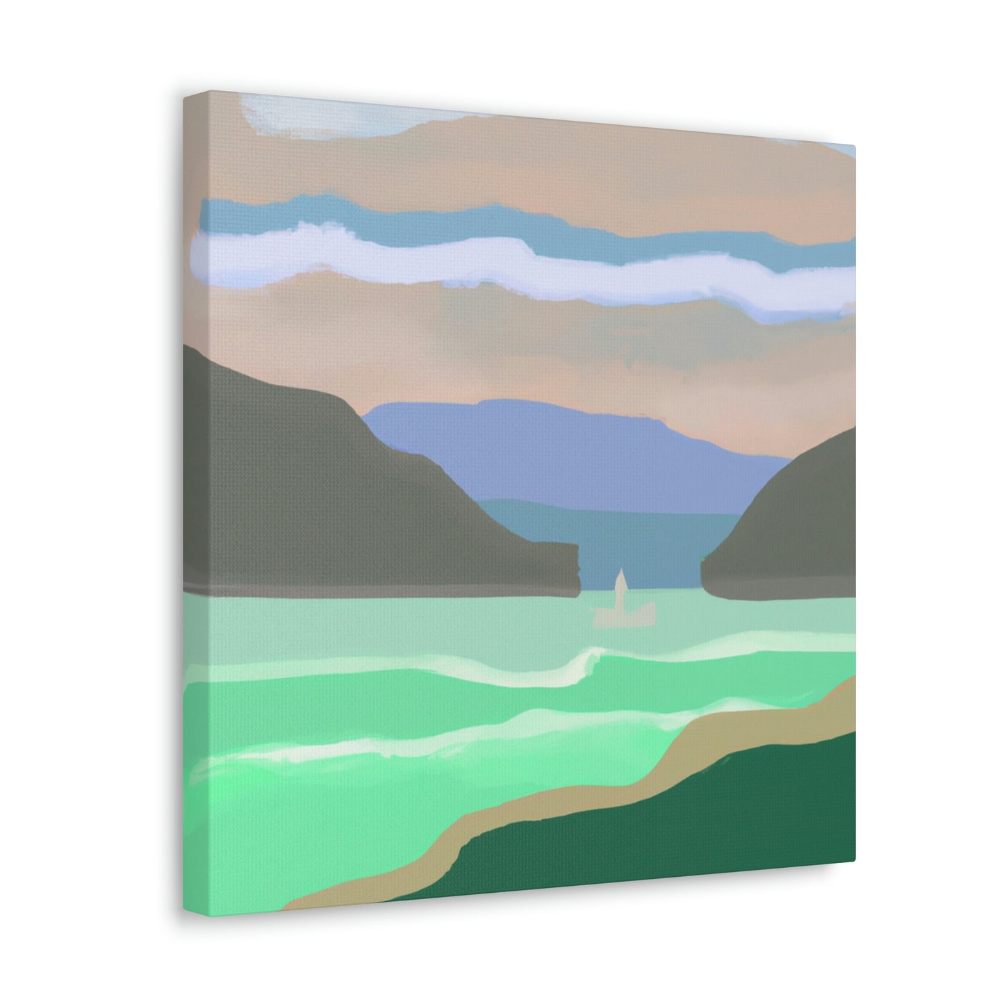 "Bay of Minimalism" - Canvas