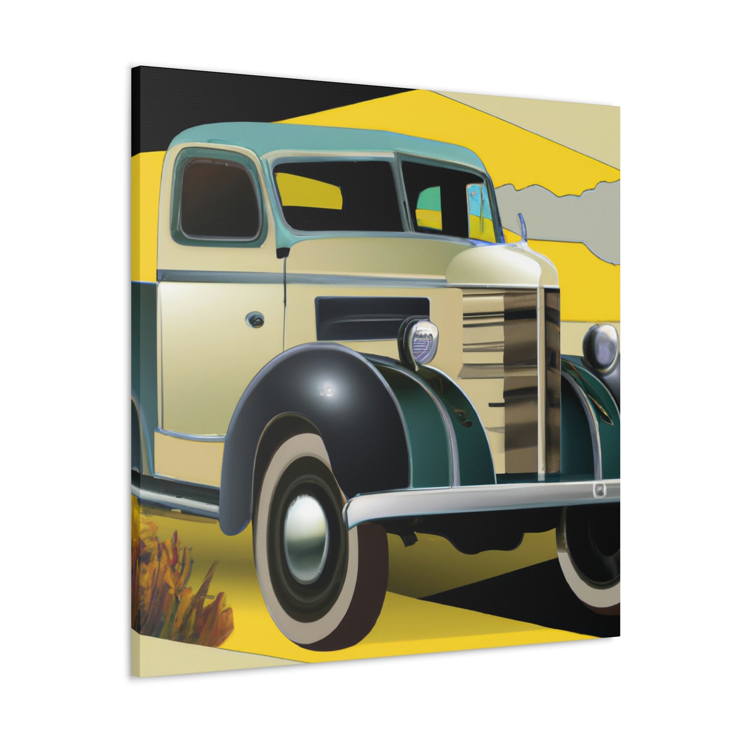 "Dusty Pickup Jubilee" - Canvas