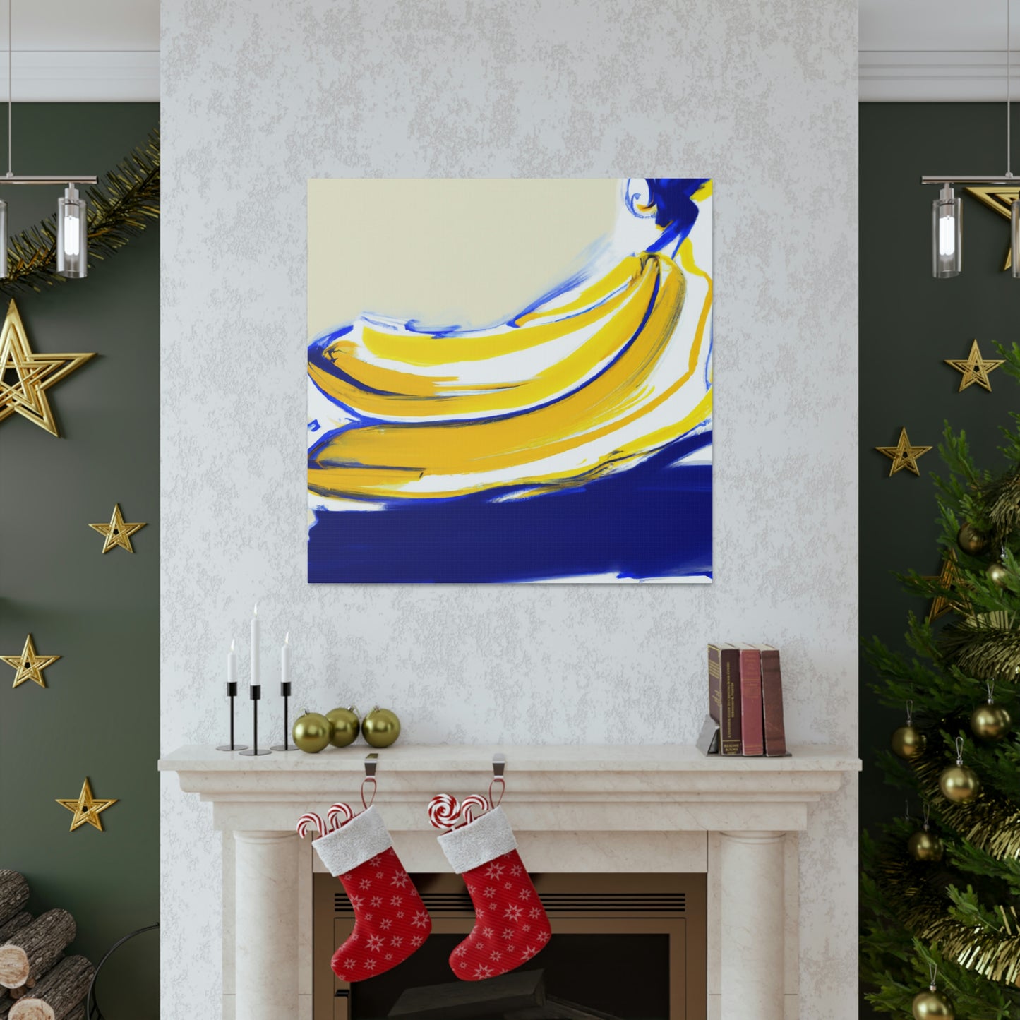 "Banana in Expressionism" - Canvas