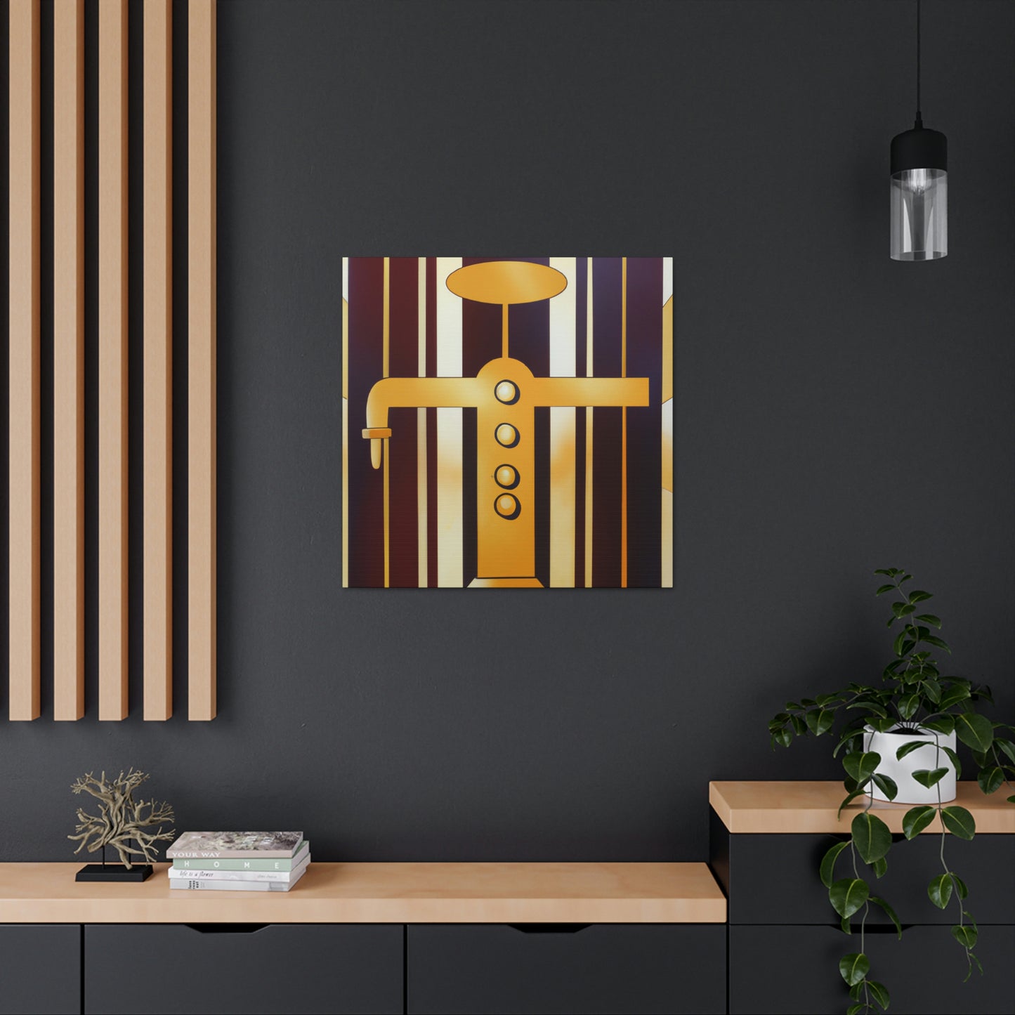 "Jazz Age Vanguard Tap" - Canvas