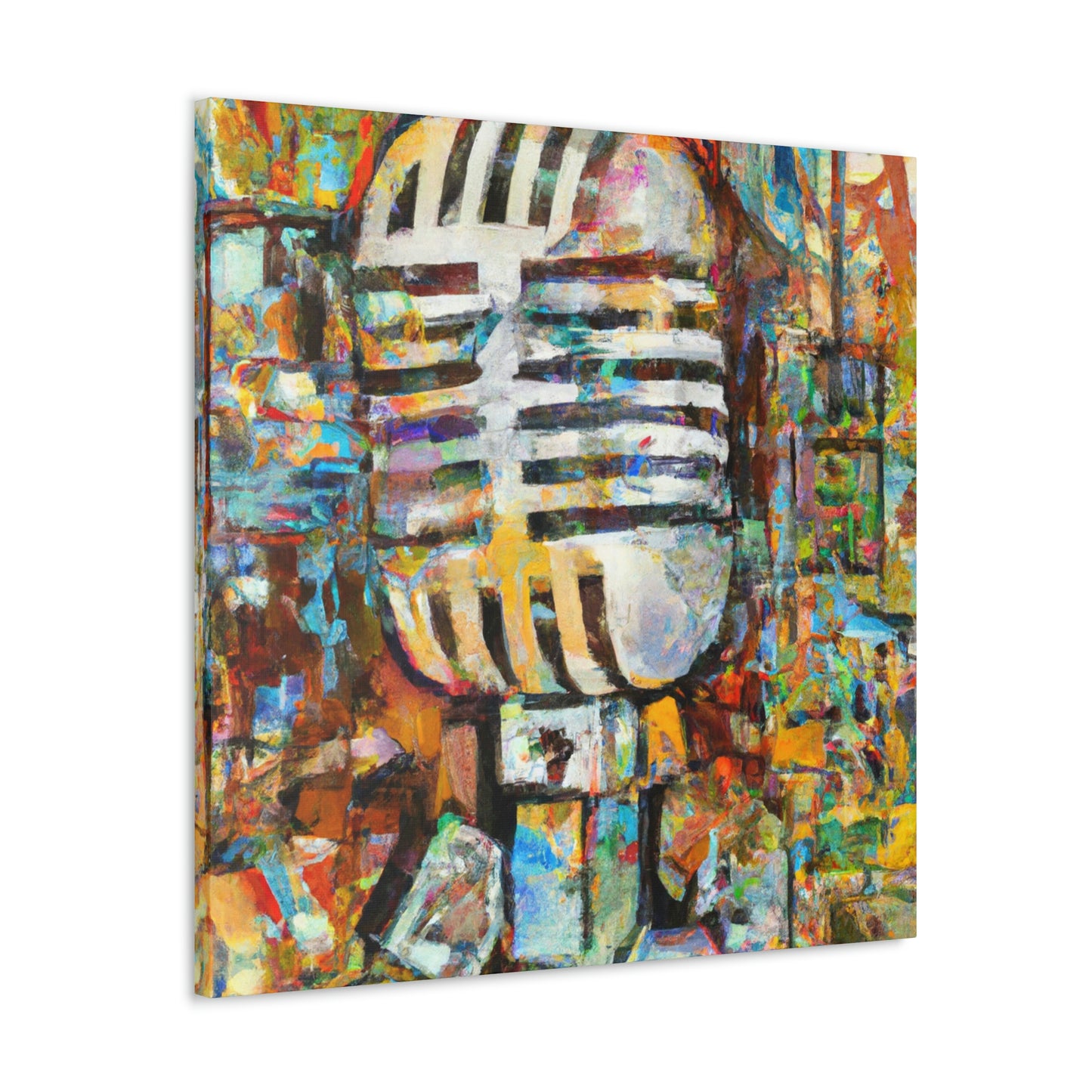 "Sing A Song Microphone" - Canvas