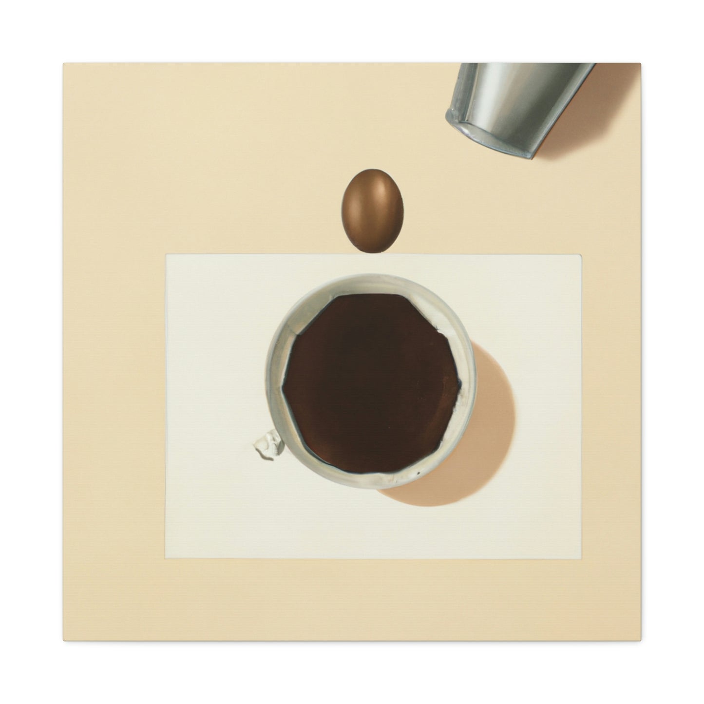 Coffee Simplified Art - Canvas