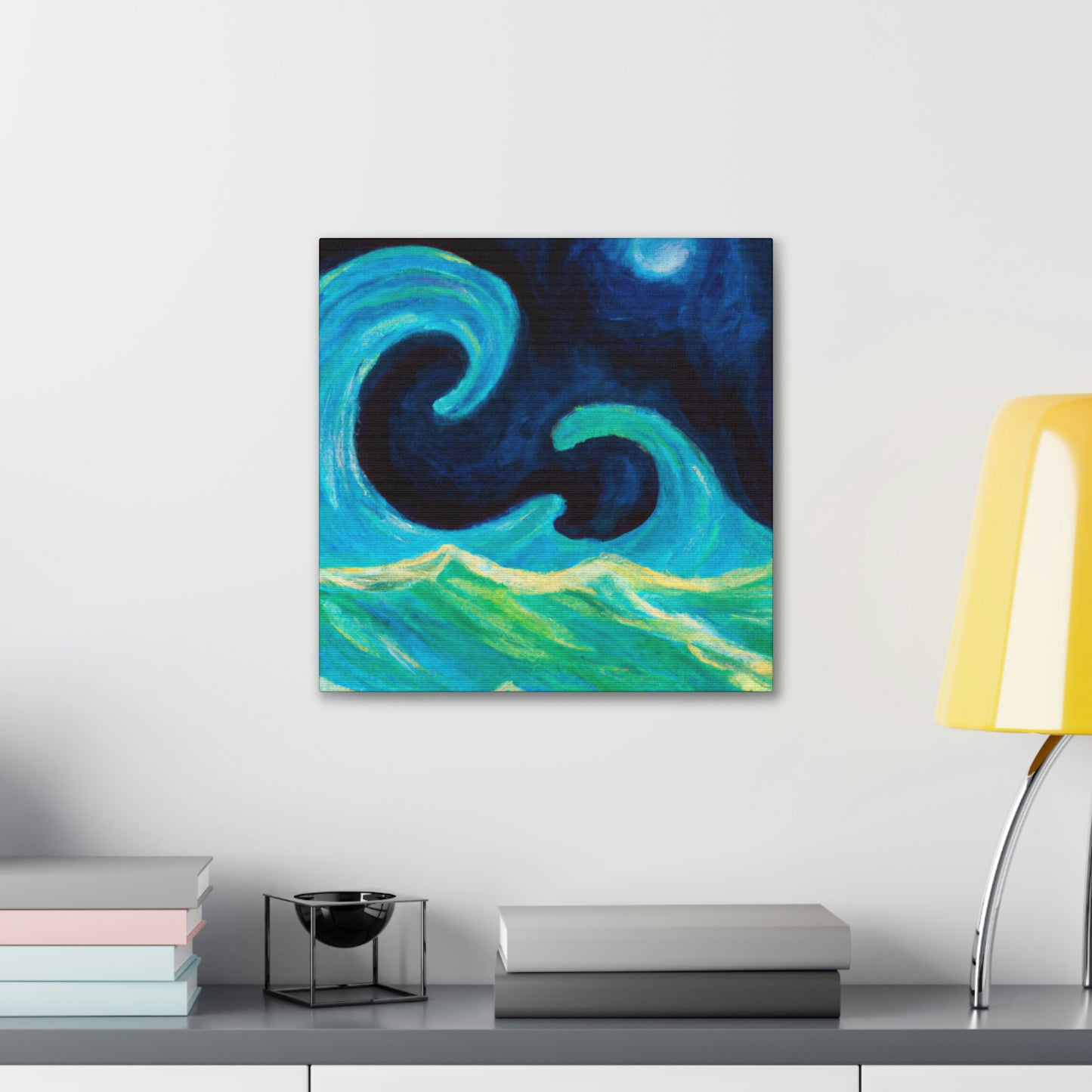 "Sea of Rippling Waves" - Canvas