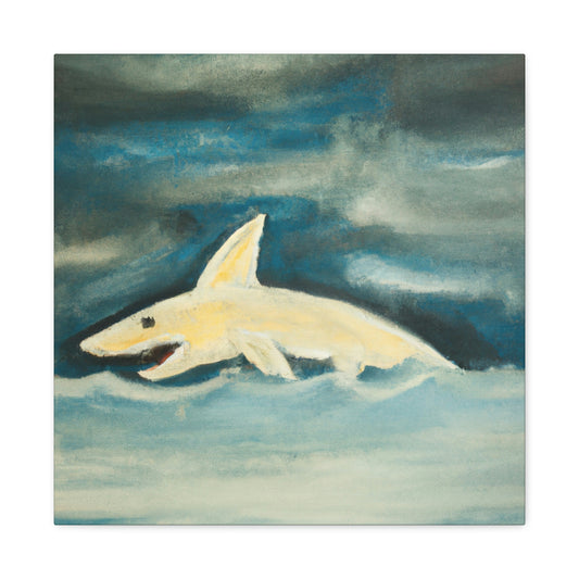 "Shark in the Sky" - Canvas