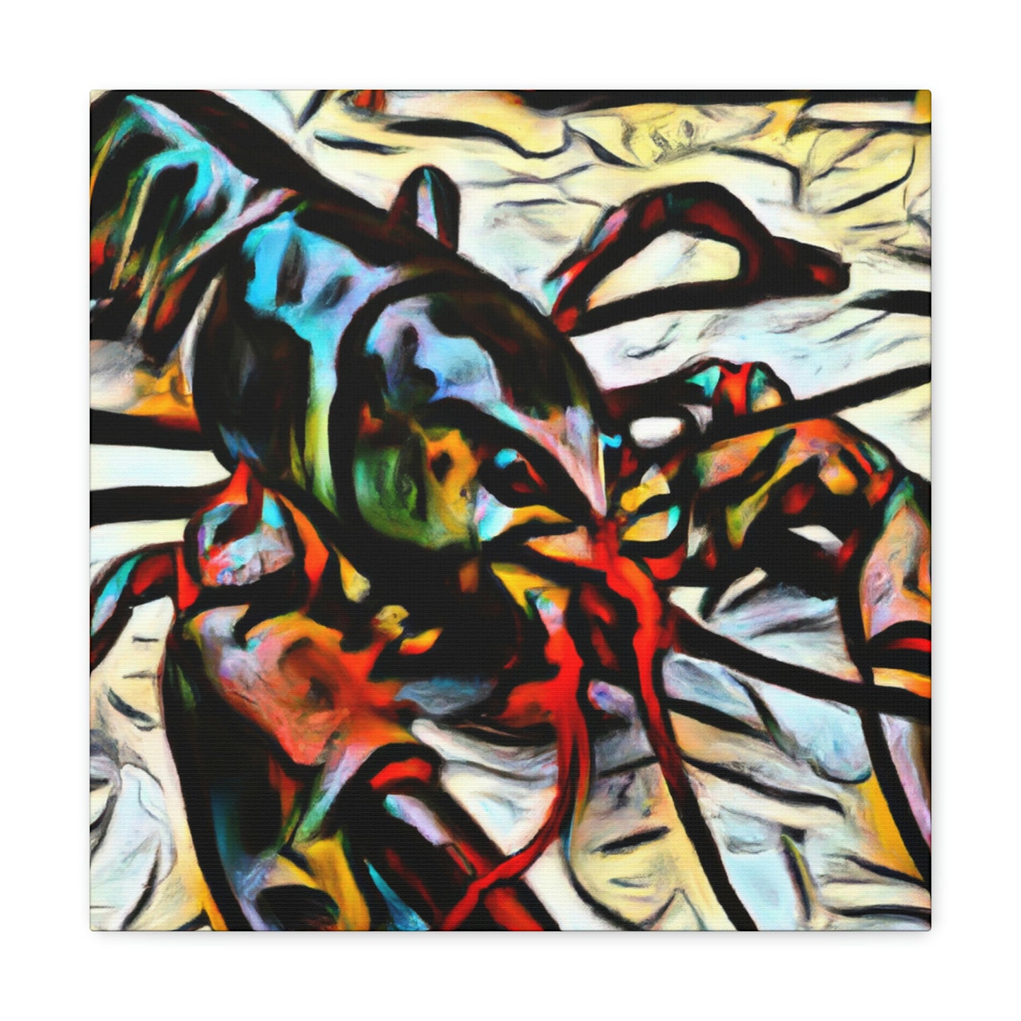 "Lobster Dance of 1940" - Canvas