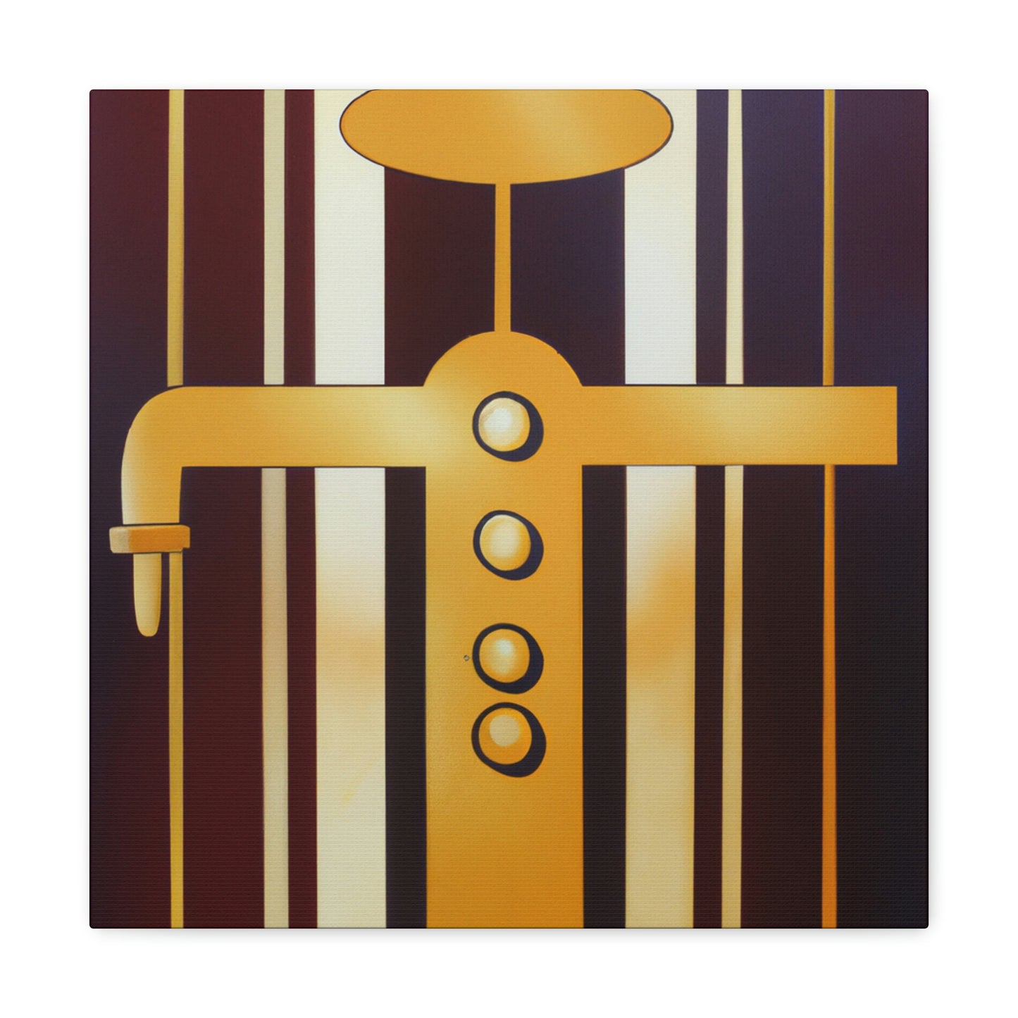 "Jazz Age Vanguard Tap" - Canvas