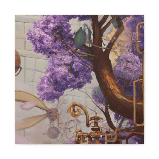 Lilac's Steampunk Dream - Canvas