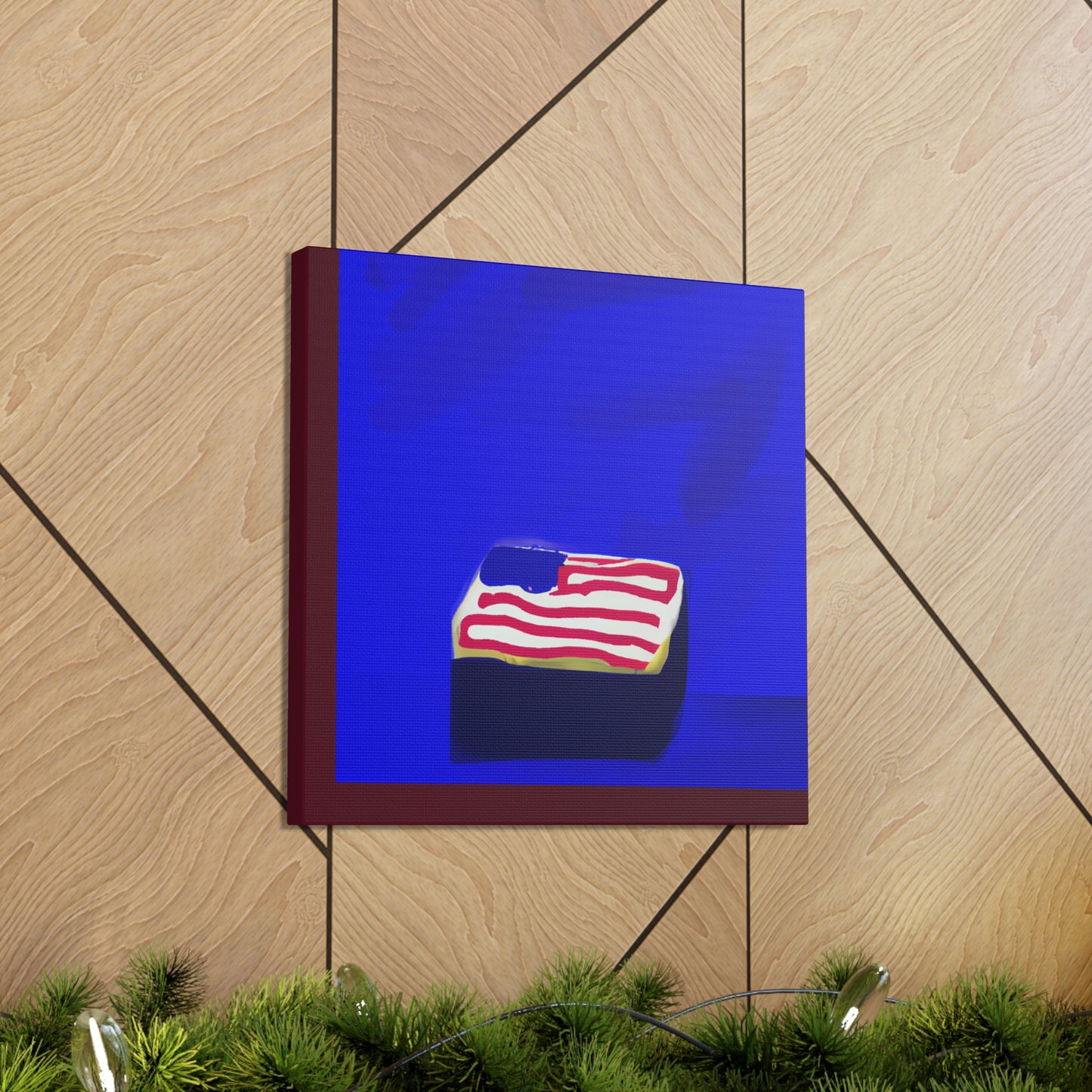 Red, White, Blue. - Canvas