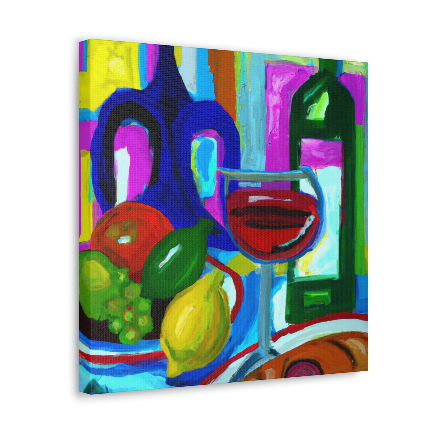 "Wine & Cheese Fête - Canvas" - Canvas