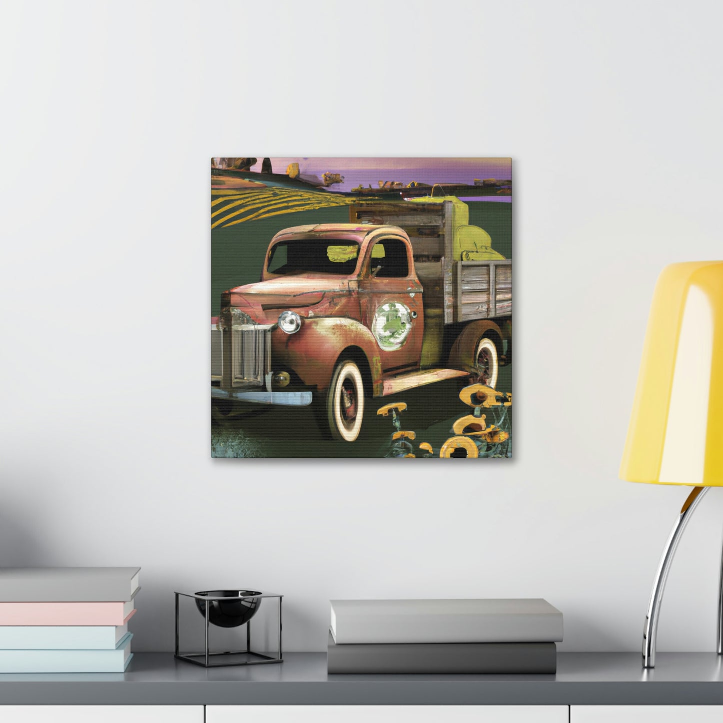 Trucking into Nostalgia - Canvas