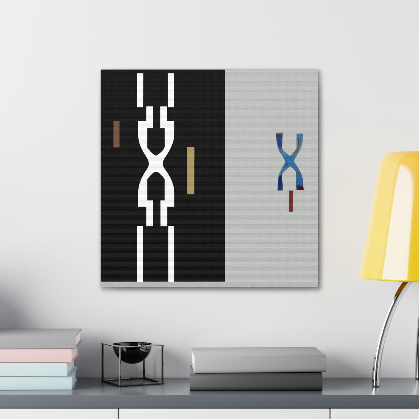 "Gene Splicing Symphony" - Canvas