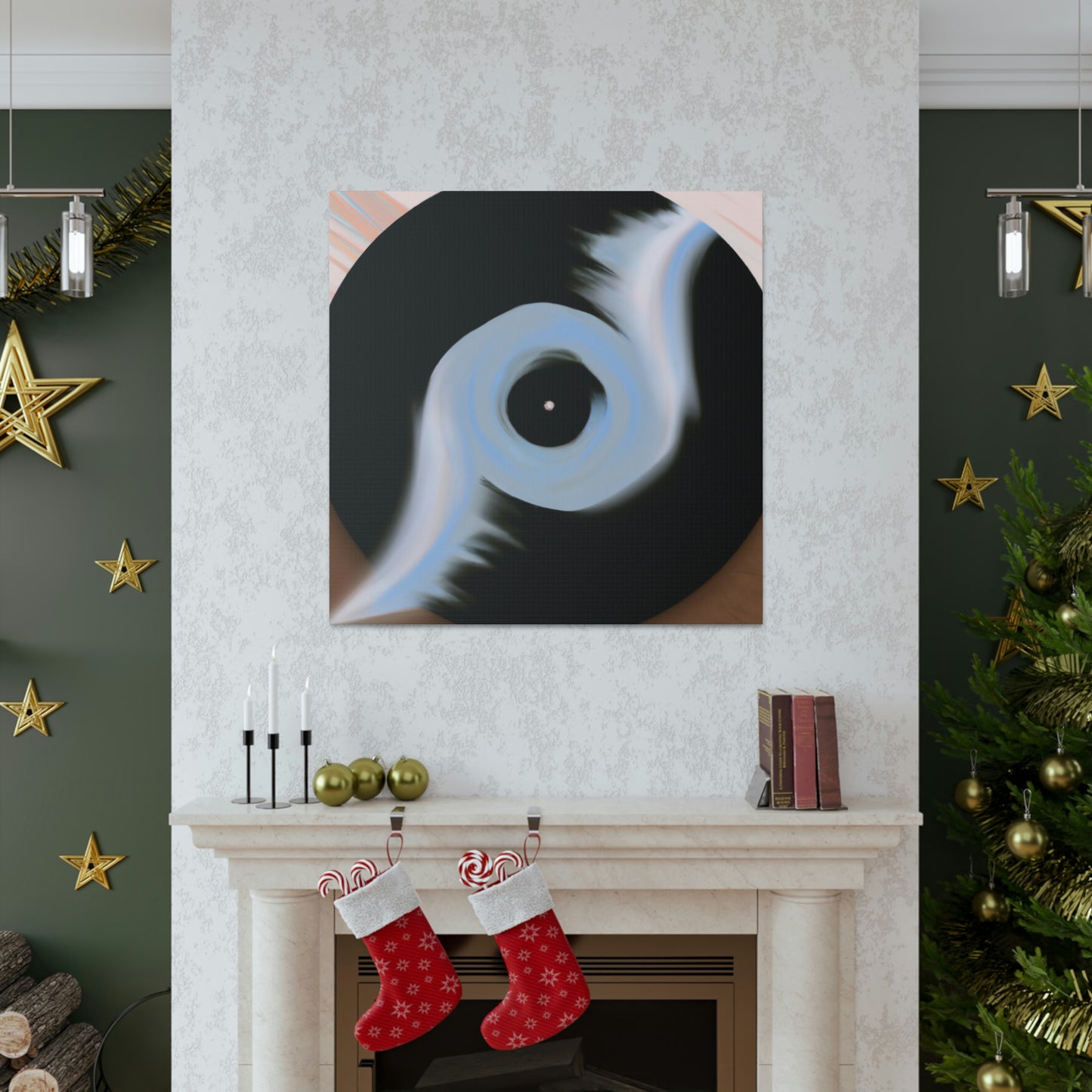 Vinyl Record Melodies - Canvas