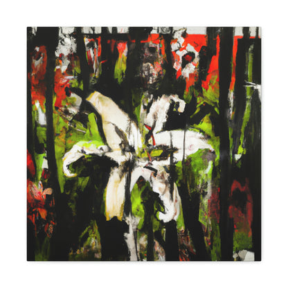 Lily in Expressionism - Canvas