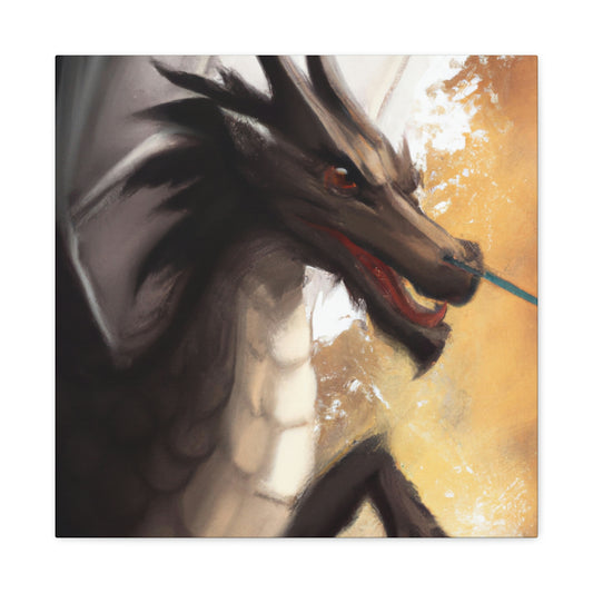 The Dragon's Majesty - Canvas