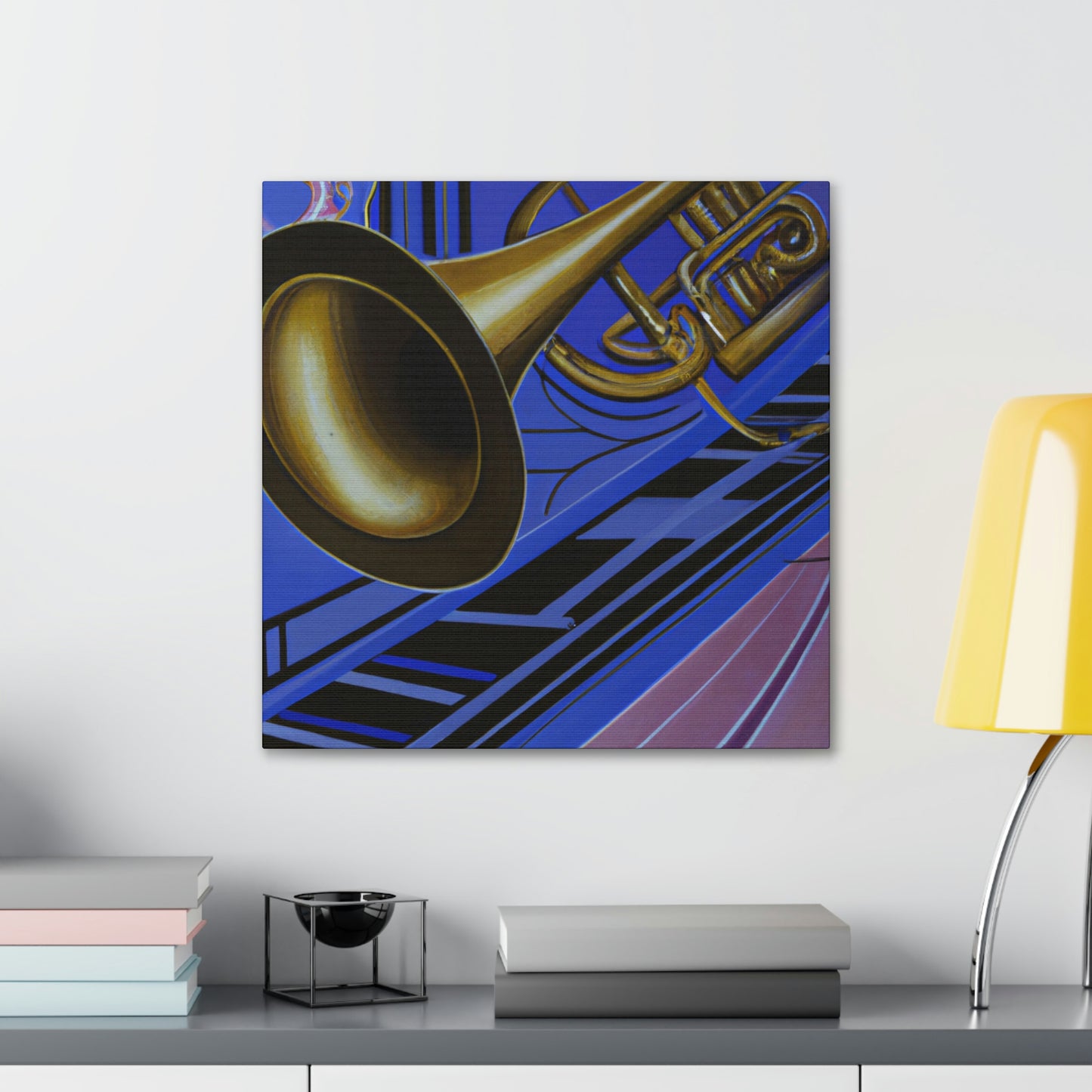 Sonic Summer Trumpet. - Canvas