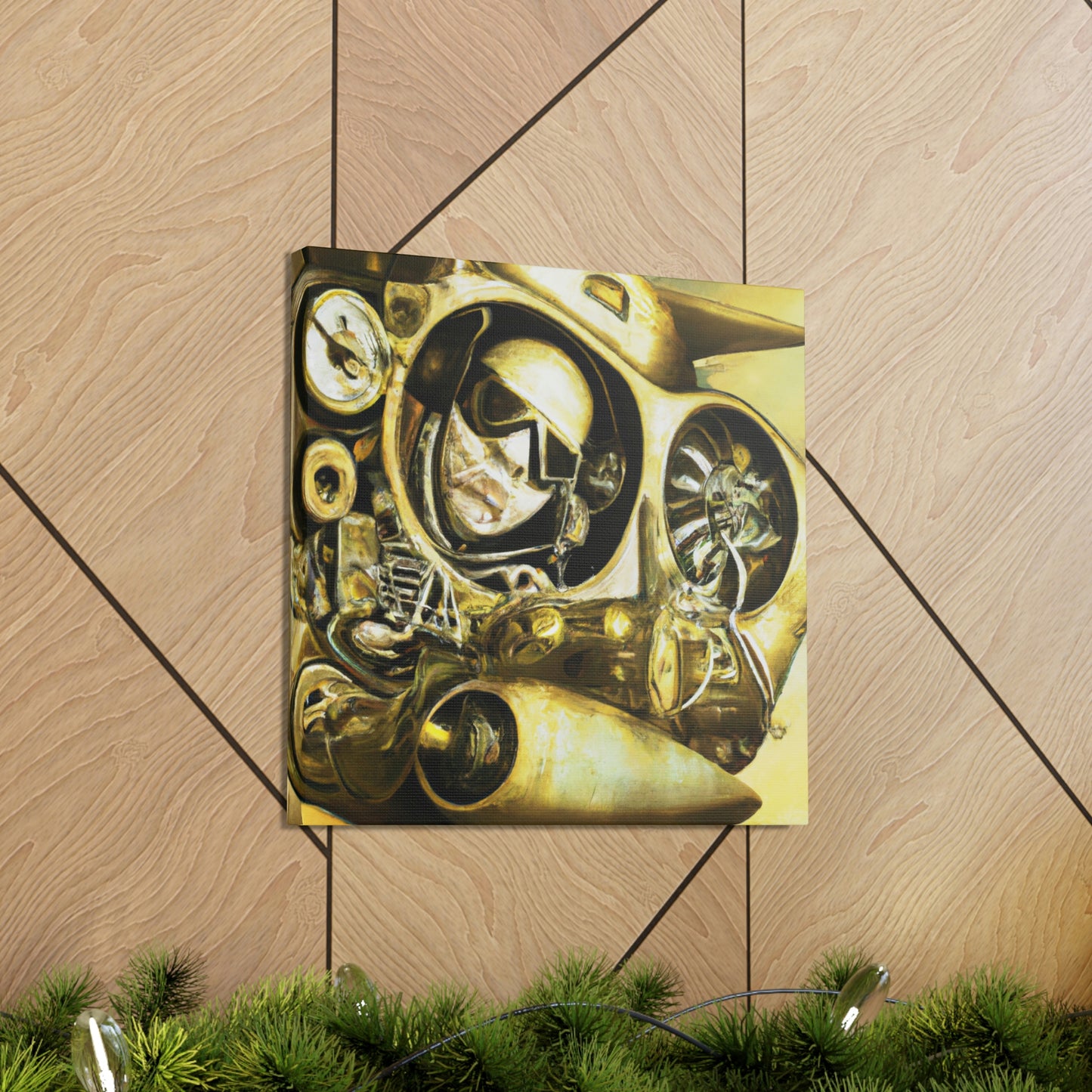 "Aviator in Flight Dream" - Canvas