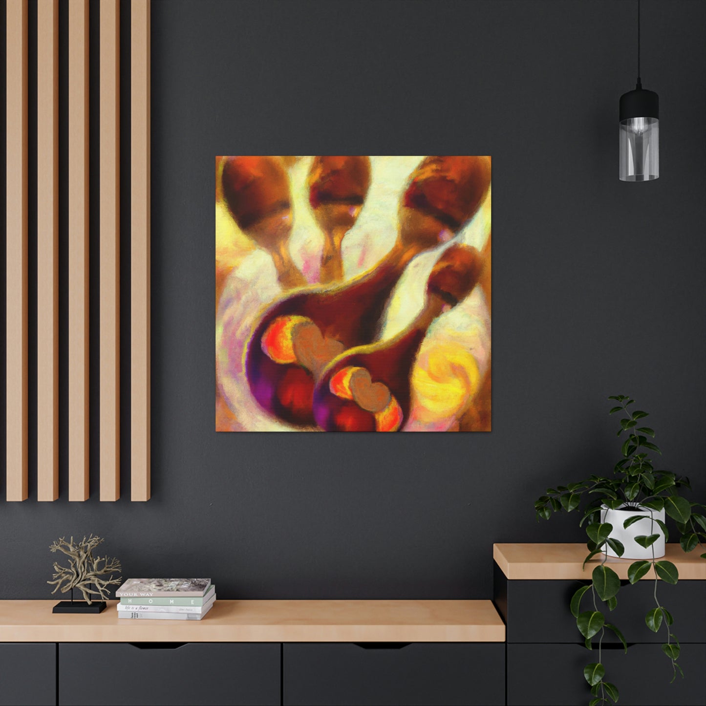 Maracas in Movement - Canvas