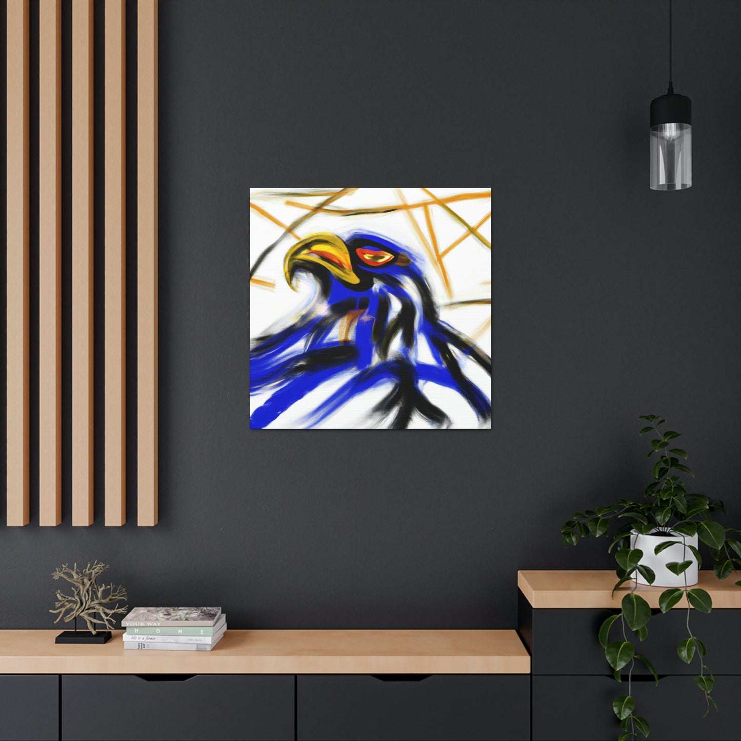 Eagle in Expressionism - Canvas