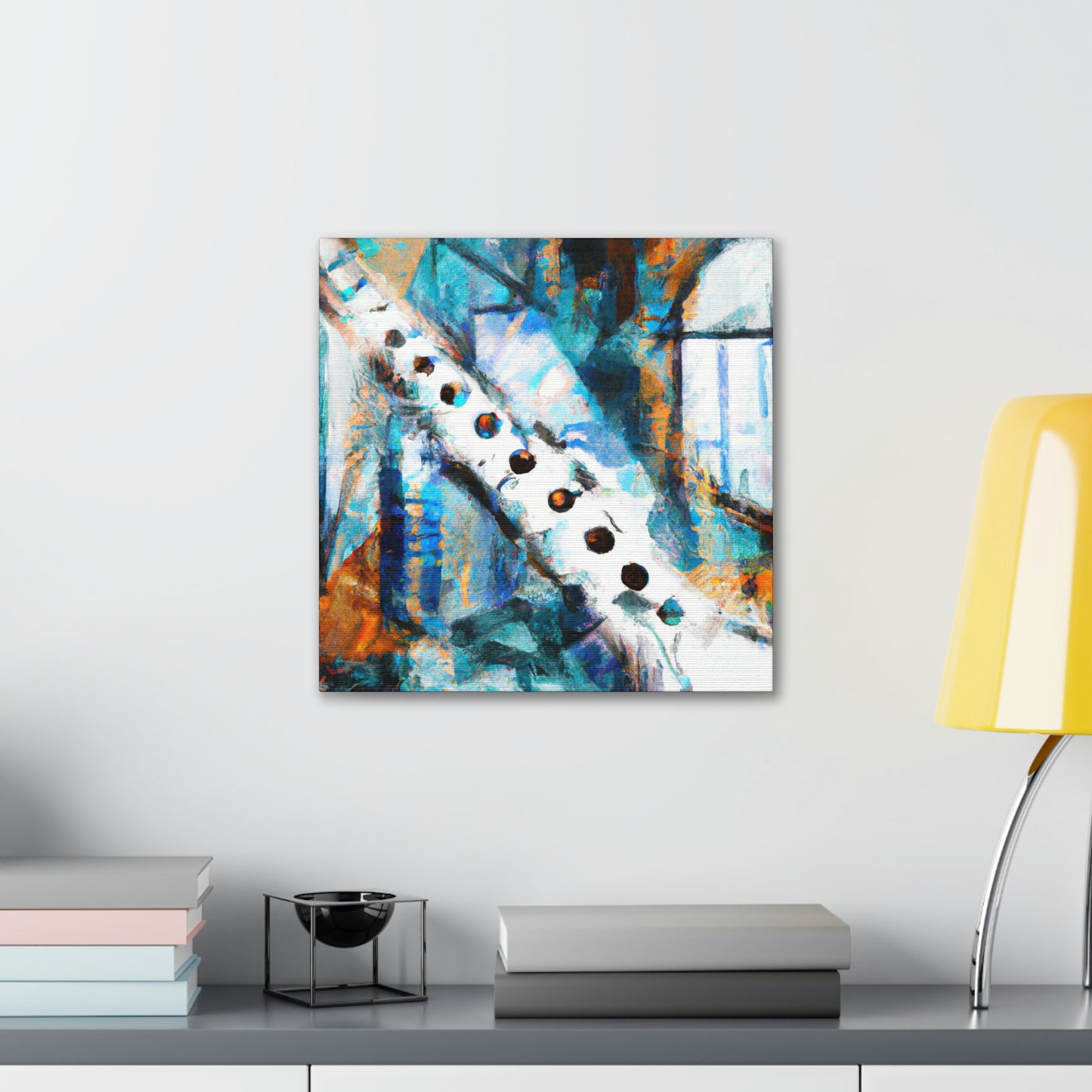 "Flute of Expressionism" - Canvas