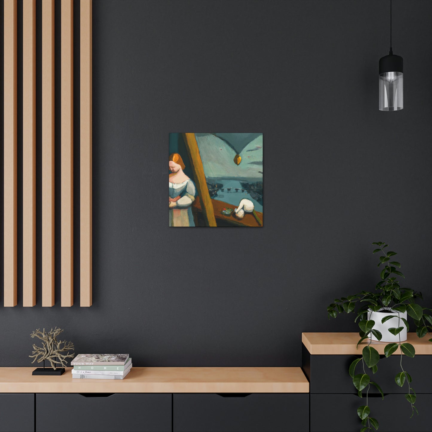 Love's Magical Bridge - Canvas