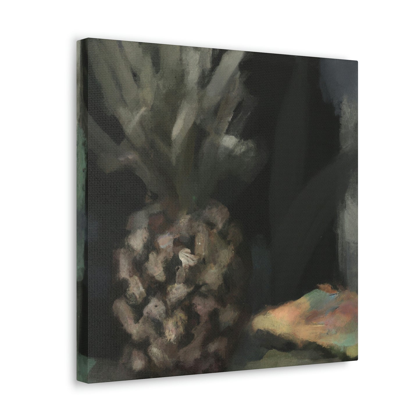 "Pineapple in Expressionism" - Canvas