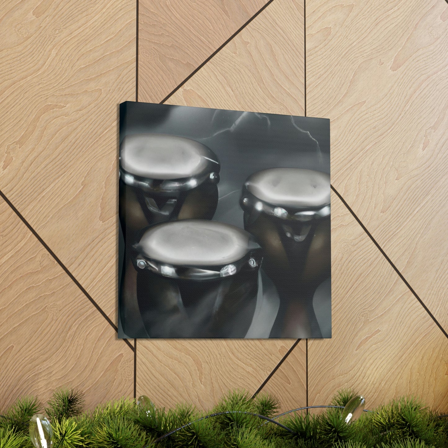 "Bongos By Moonlight" - Canvas