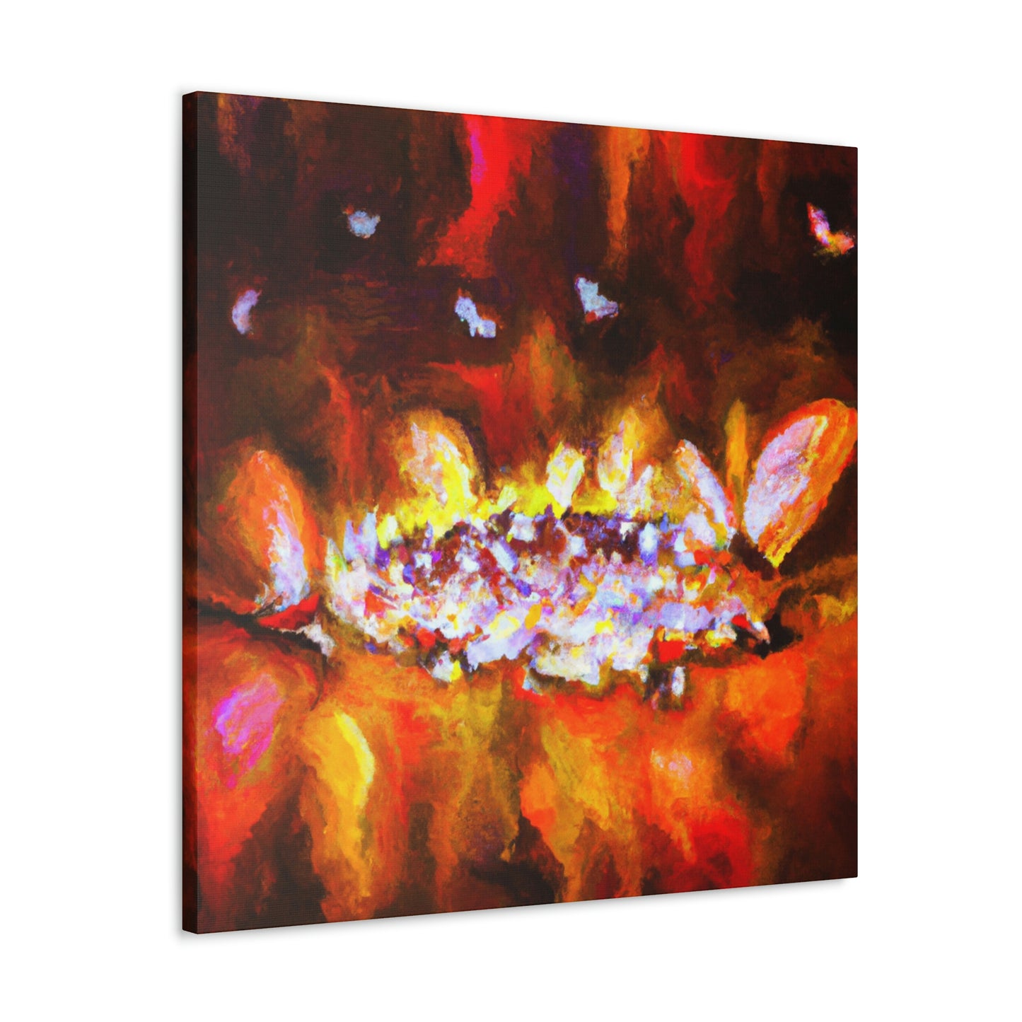 Loving Fireflies Glow. - Canvas