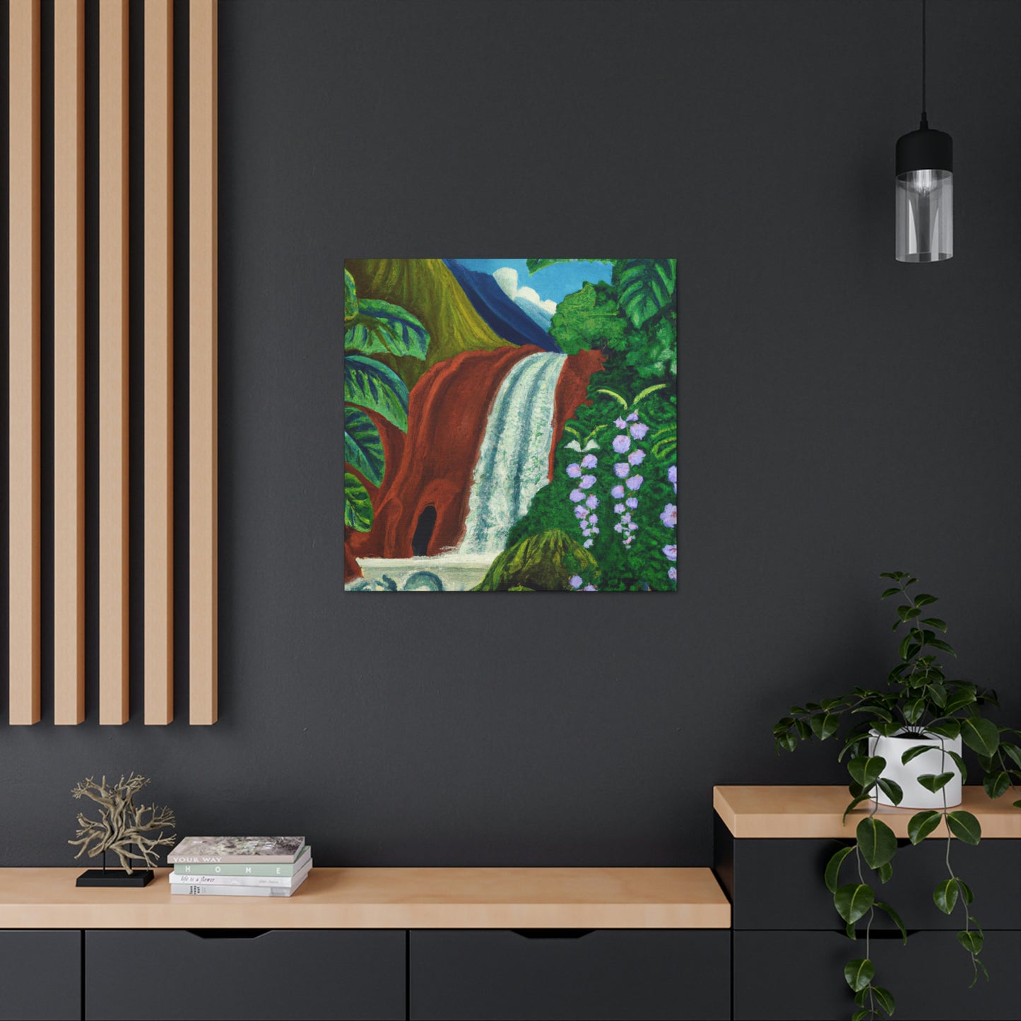 "The Waterfall's Music" - Canvas