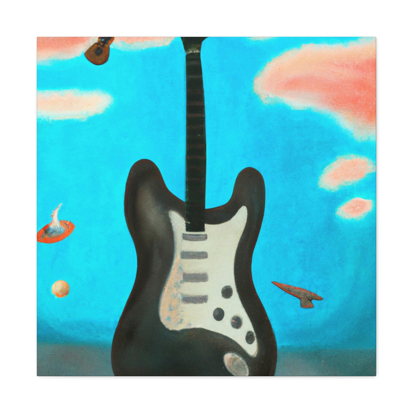 "Fender in Minimalism" - Canvas