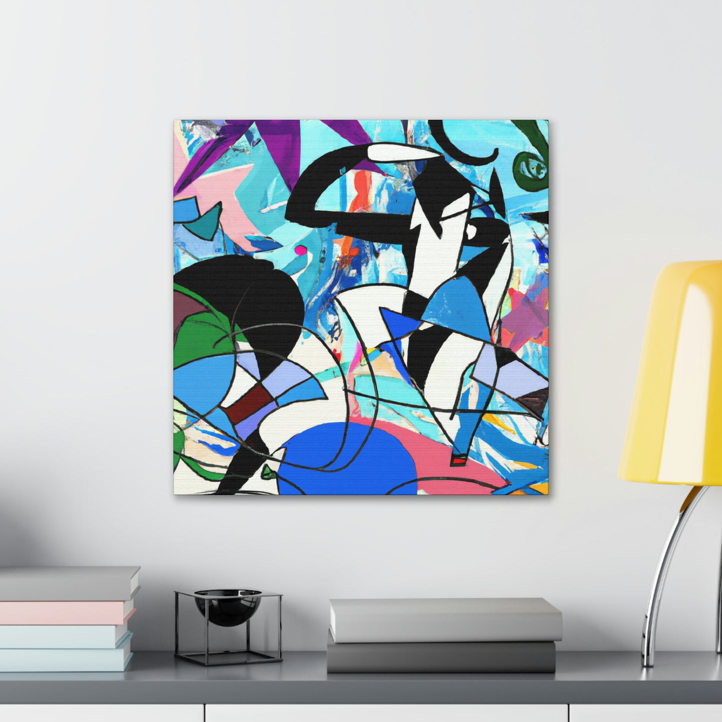 Neptune in Art Deco - Canvas