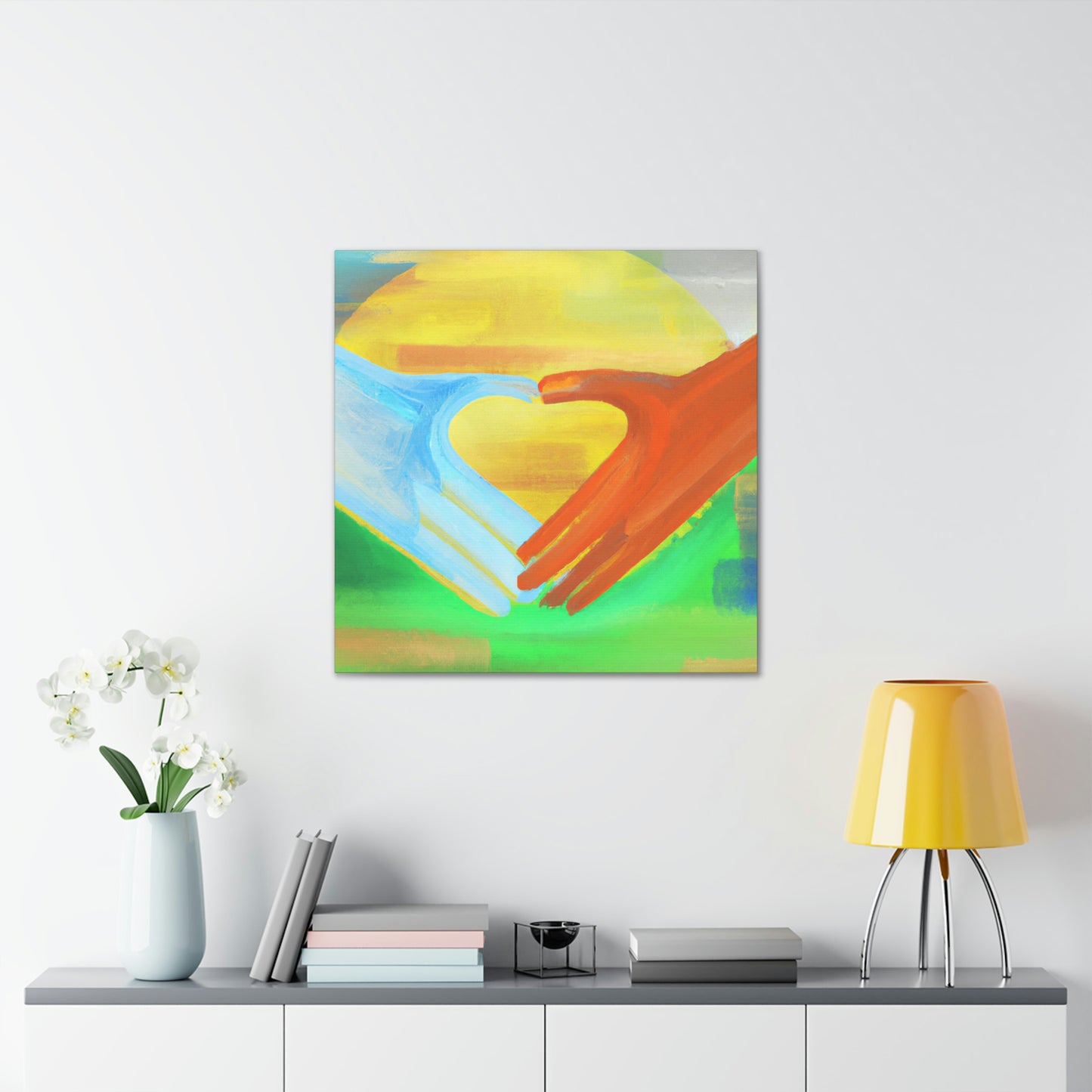 United Through Hands - Canvas