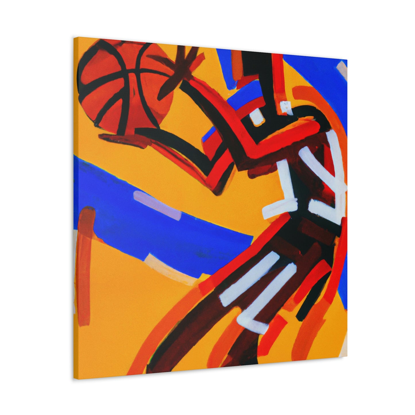 Basketball in Abstractions - Canvas