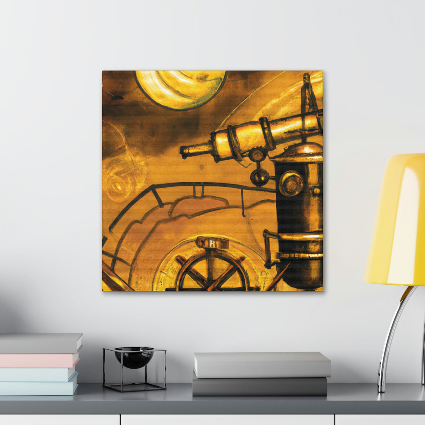 "The Clockwork Cosmos" - Canvas