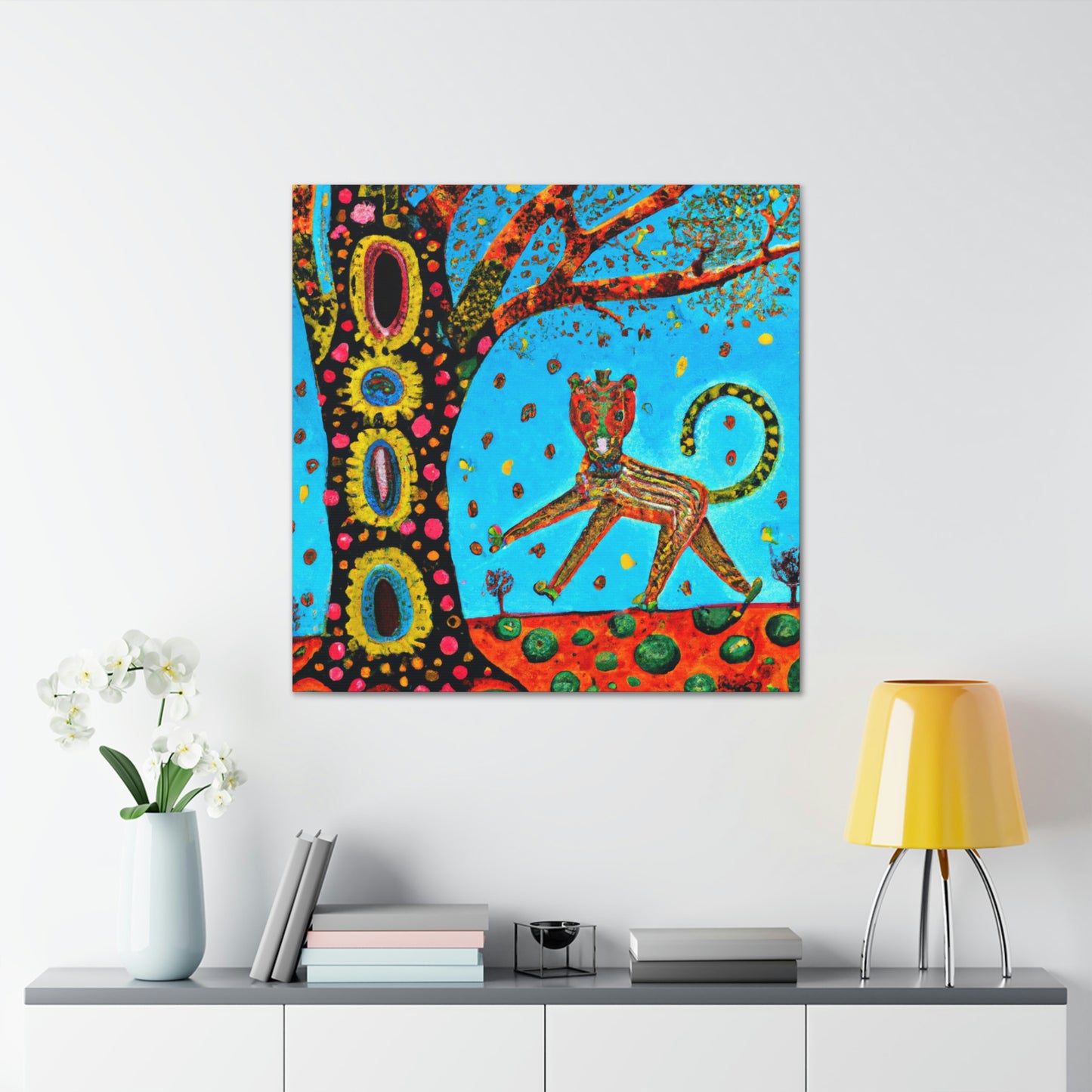 Leopard in the Wild - Canvas