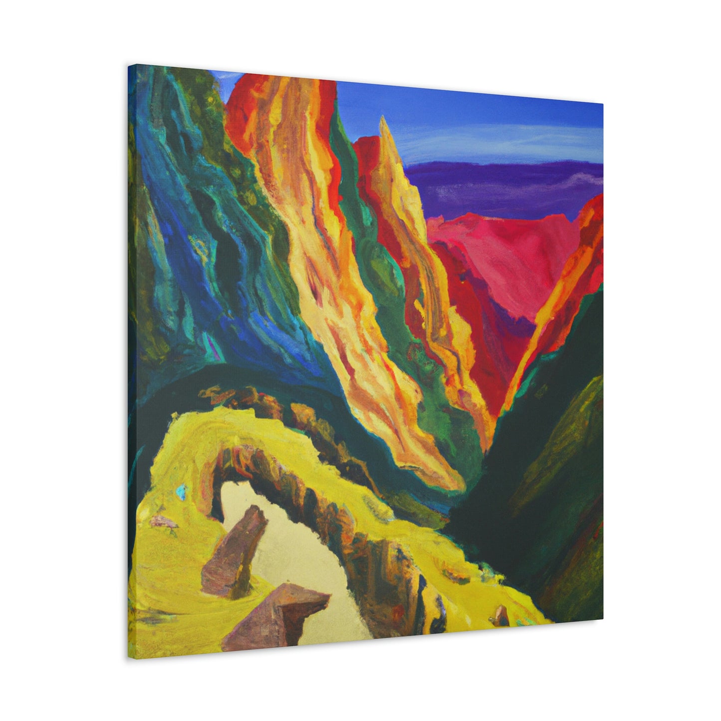 Desert Rock Reverie - Canvas