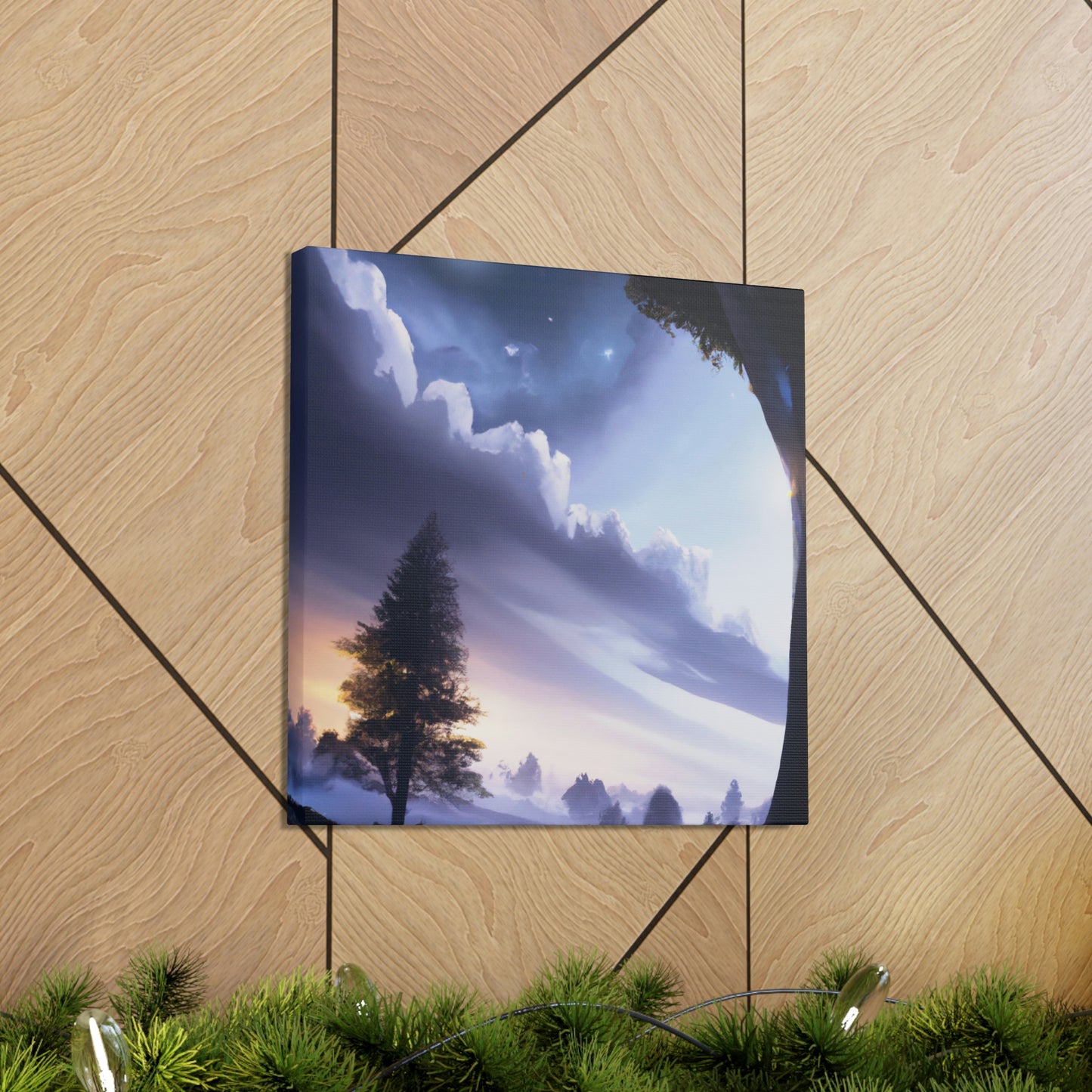 Layered Tranquil Dreamscapes - Canvas