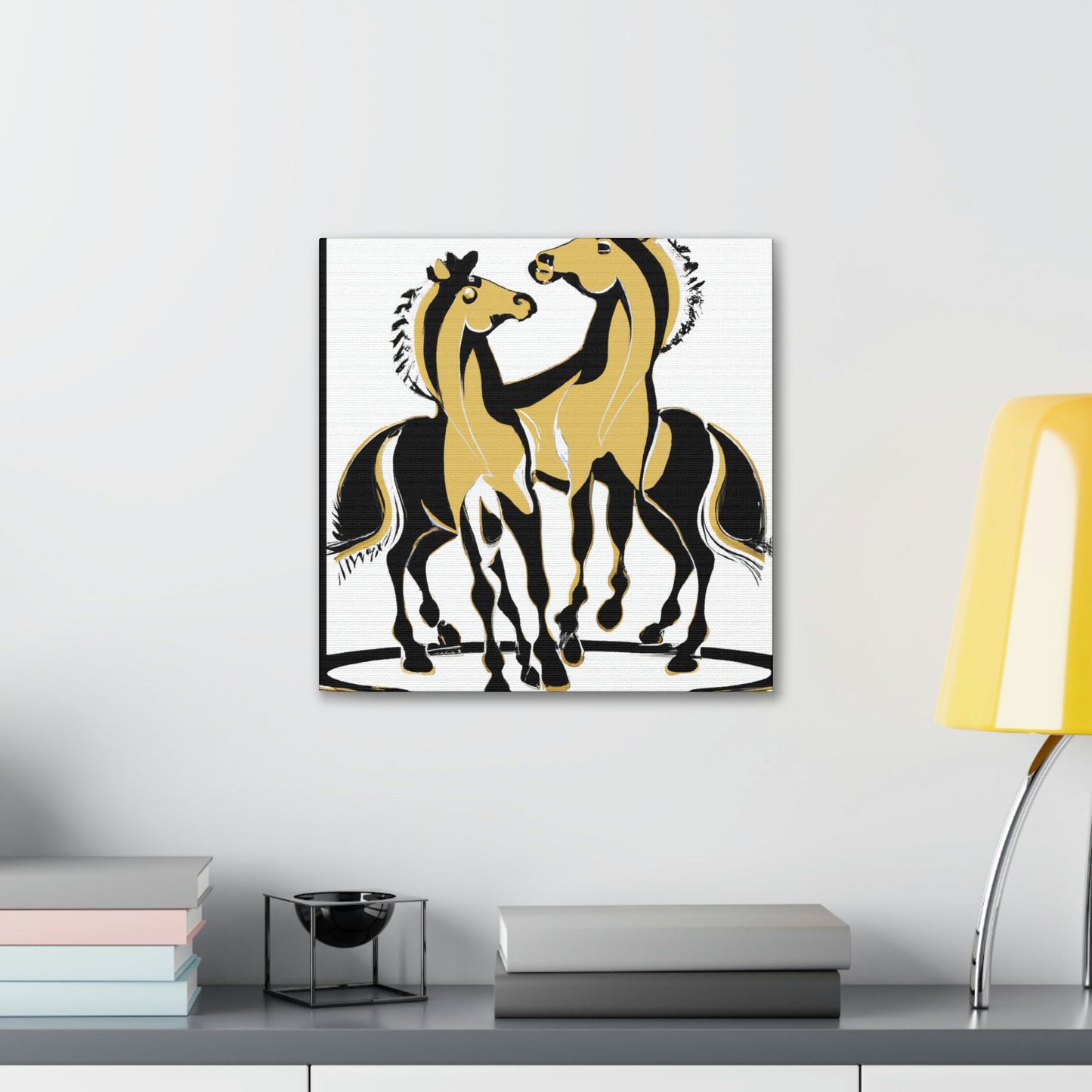 "Horses of the Jazz Age" - Canvas