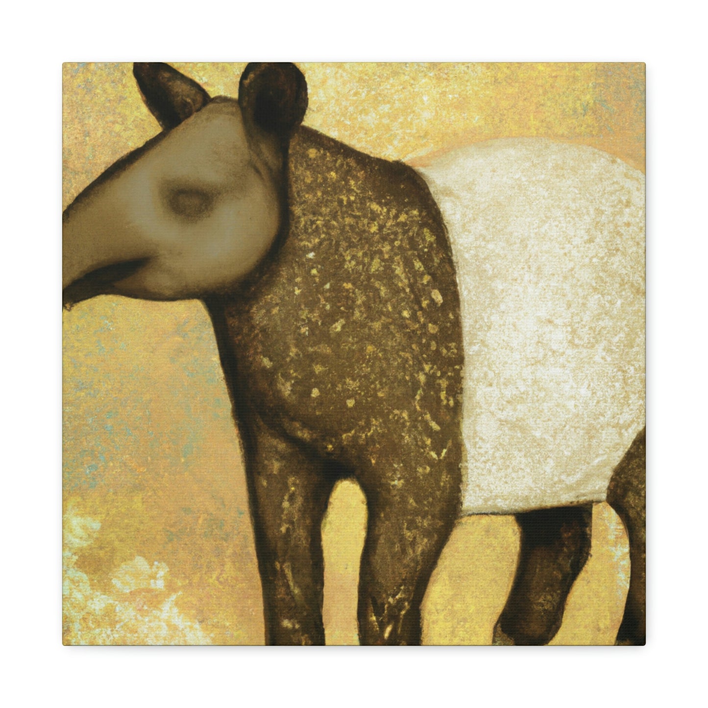 "Malayan Tapir Delight" - Canvas