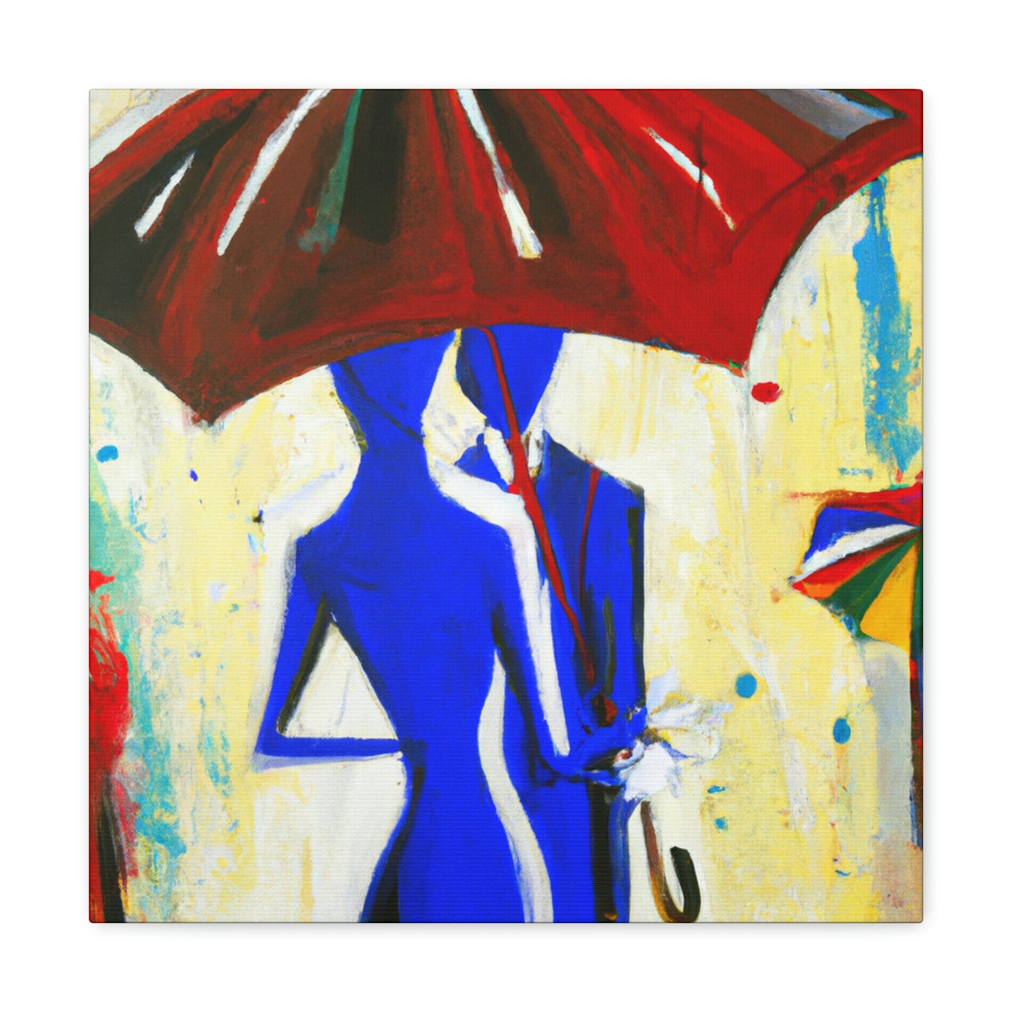 Love Under Rainy Skies - Canvas