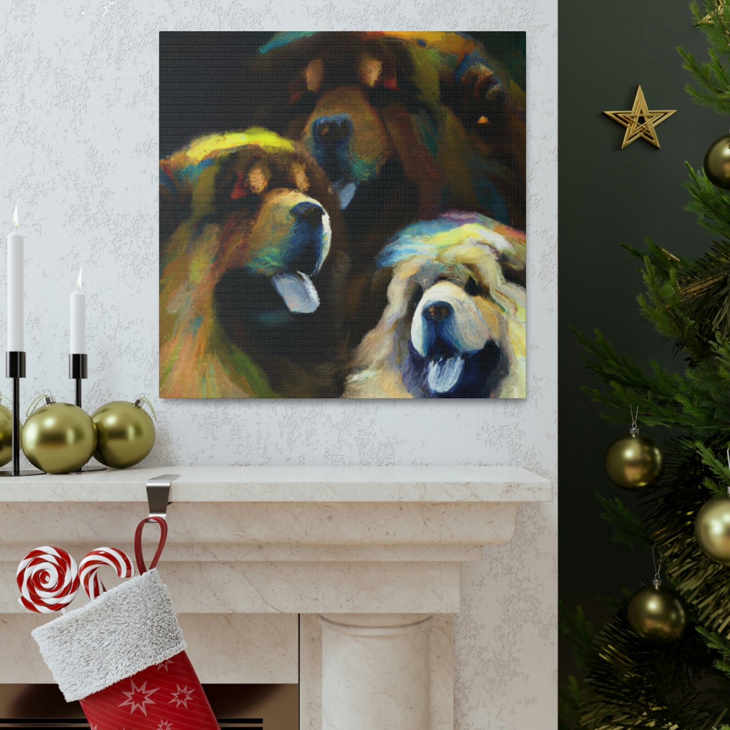 Tibetan Mastiff Canvas - Canvas