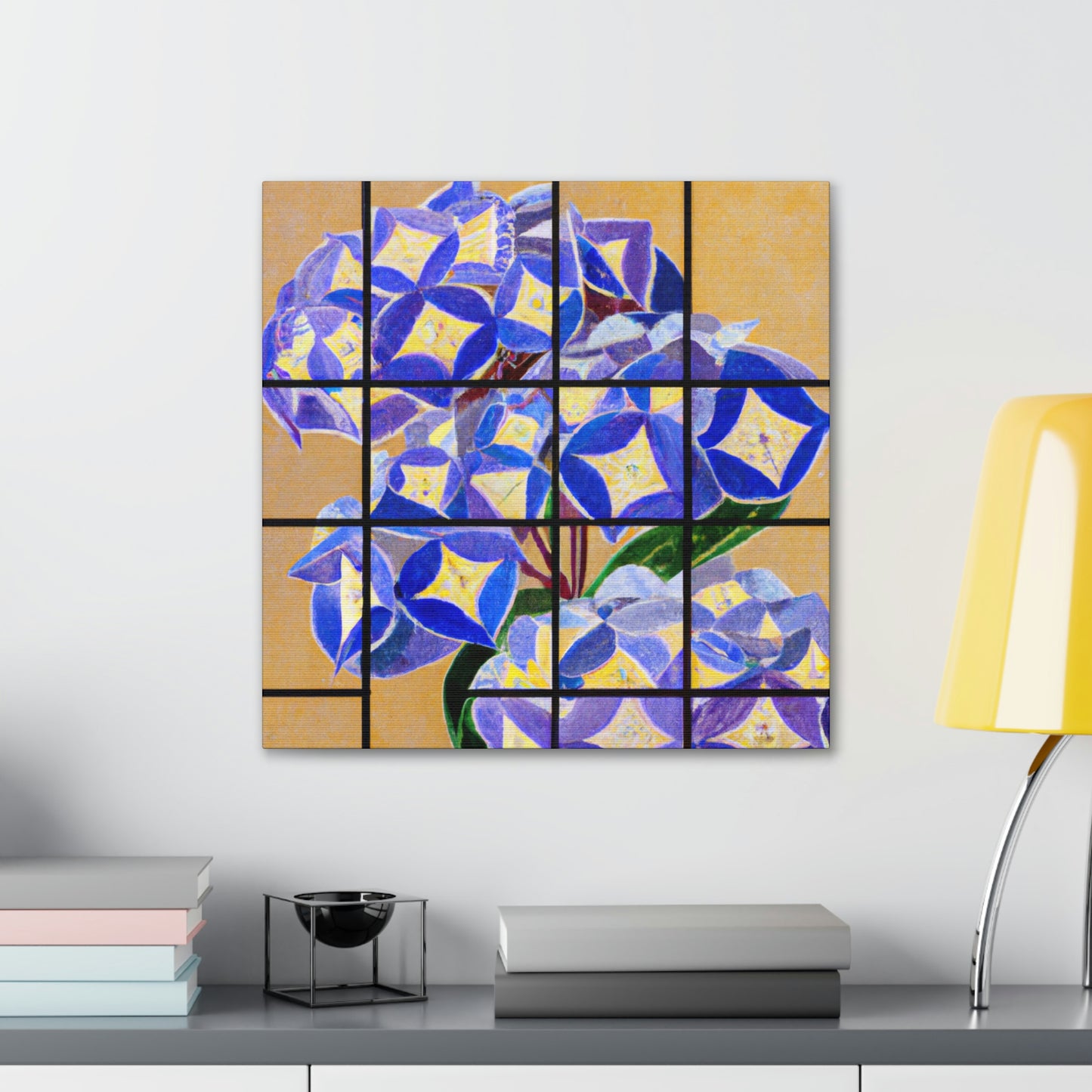 "Hydrangea in Twilight" - Canvas