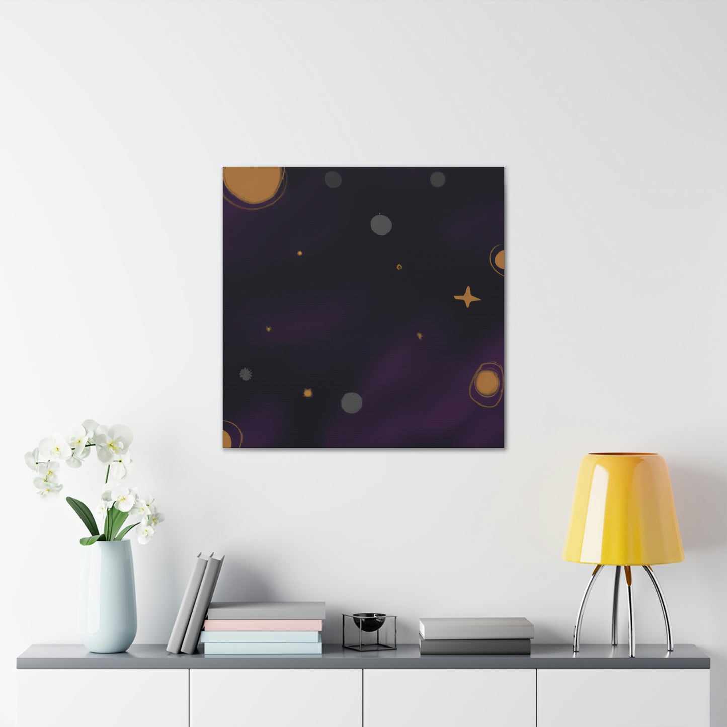 "The Cosmic Skylines" - Canvas