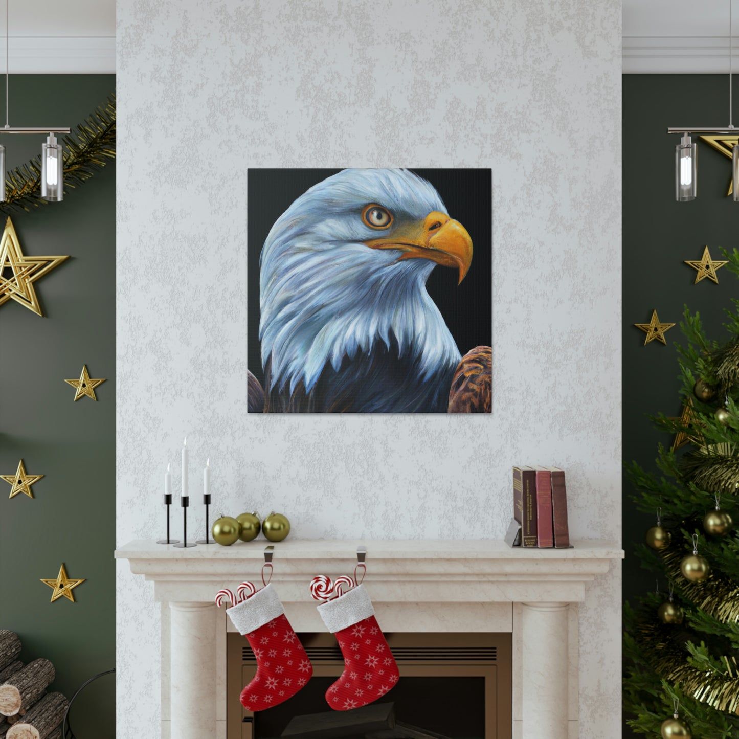 "Bald Eagle Realism!" - Canvas