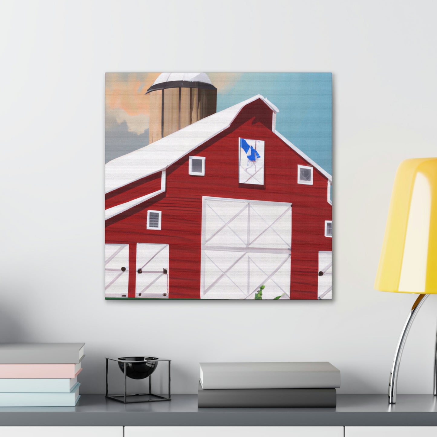 "Barn of Shining Gold" - Canvas